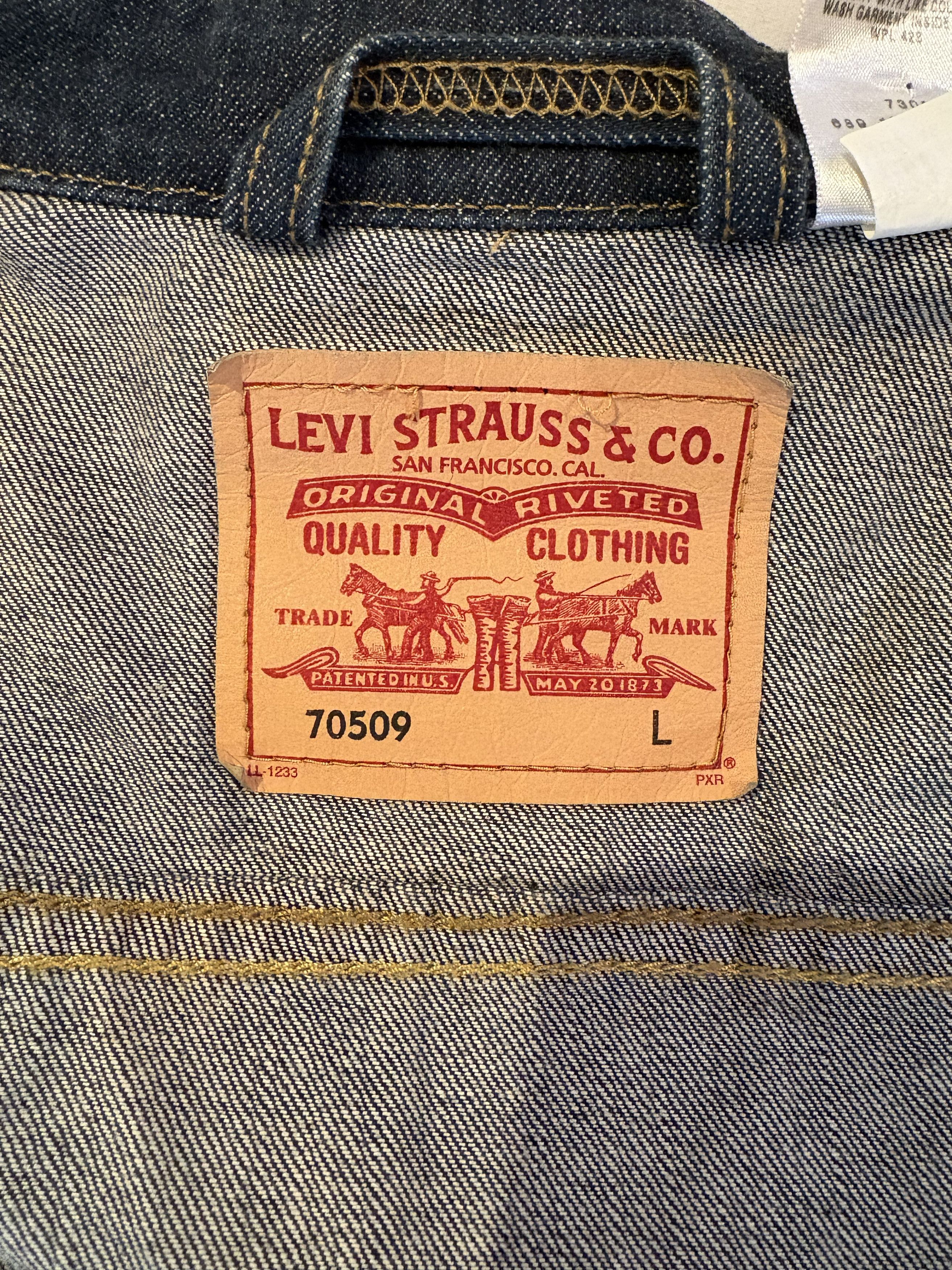 Levi's Levi's Motorcycle Jacket - 1990's Mint Size US L / EU 52-54 / 3 - 9 Thumbnail