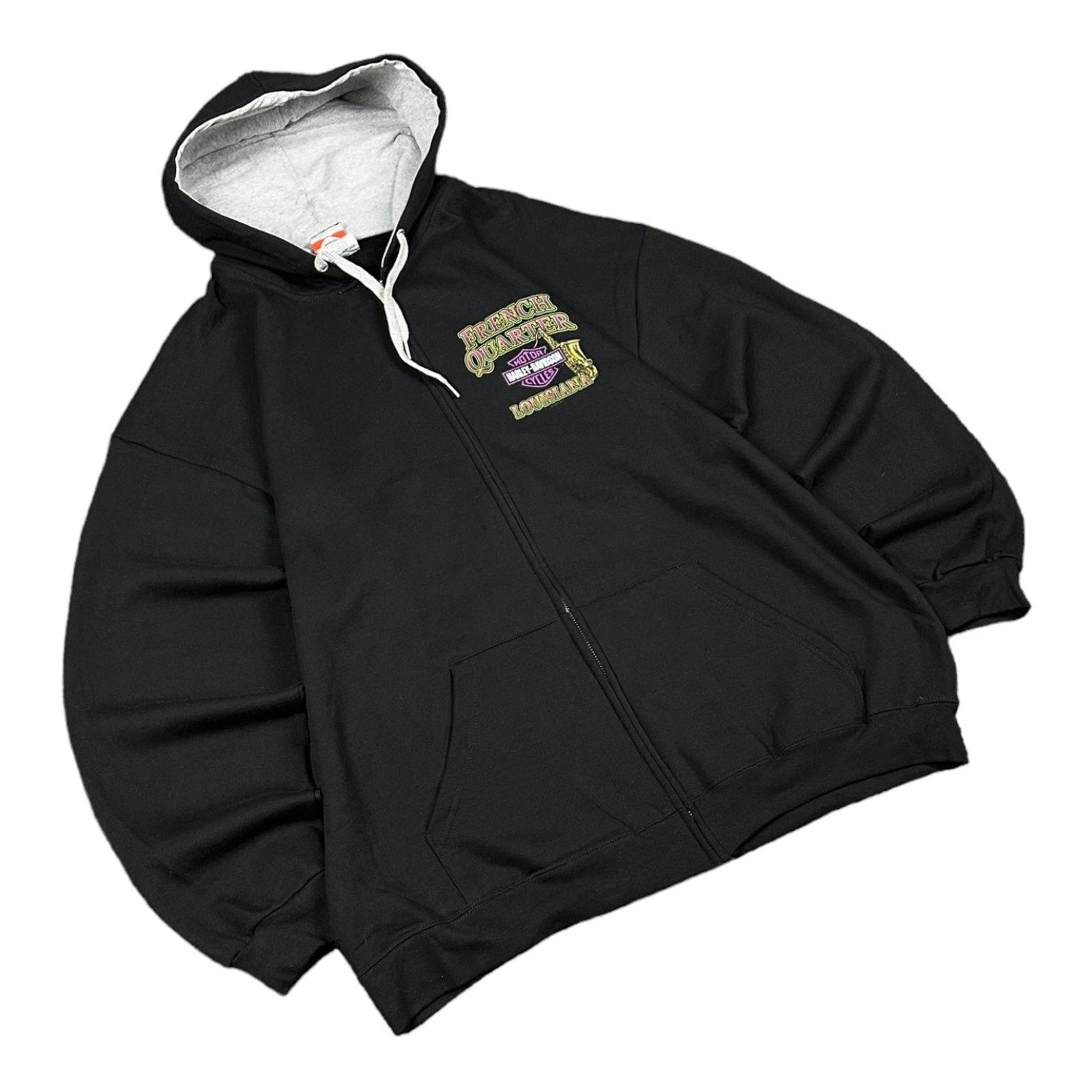 Harley Davidson Harley Davidson Bourbon Street Hoodie Size US XL / EU 56 / 4 - 4 Thumbnail