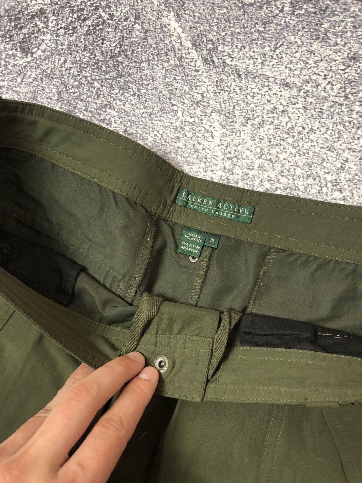 Polo Ralph Lauren × Vintage Women’s casual pants Polo Ralph Lauren size 10 y2k rare usa Size 28" / US 6 / IT 42 - 5 Thumbnail