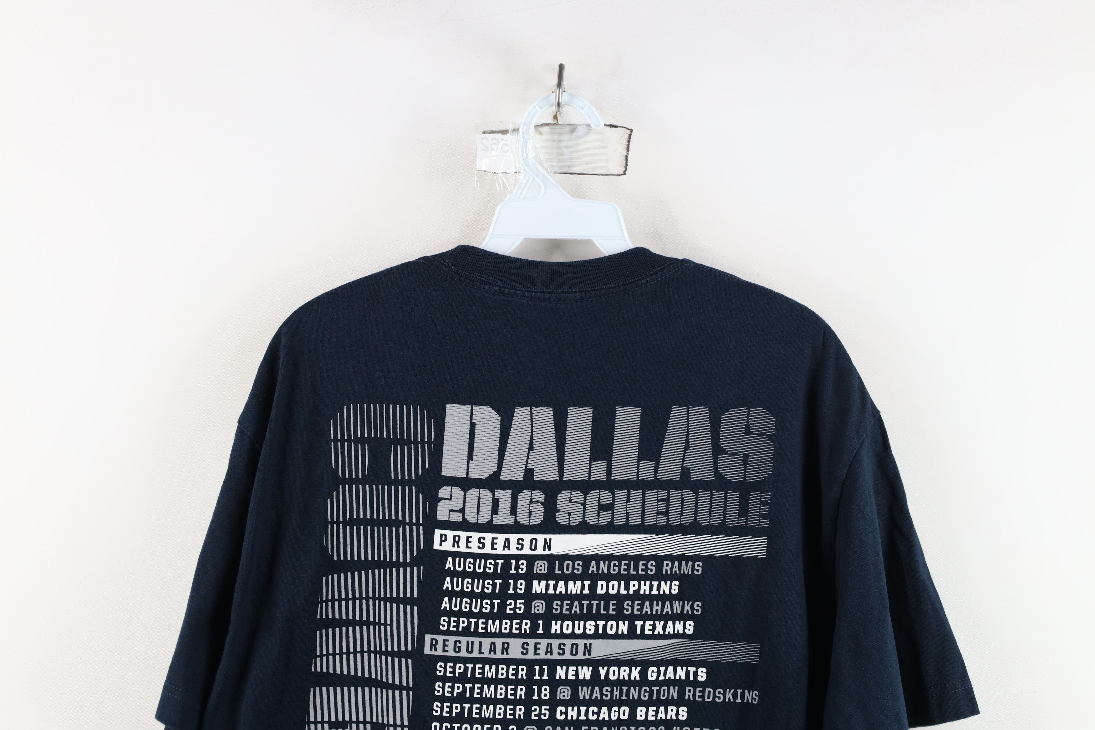 Vintage Y2K NFL Season Dallas Cowboys Football Short Sleeve T-Shirt Size US L / EU 52-54 / 3 - 10 Thumbnail