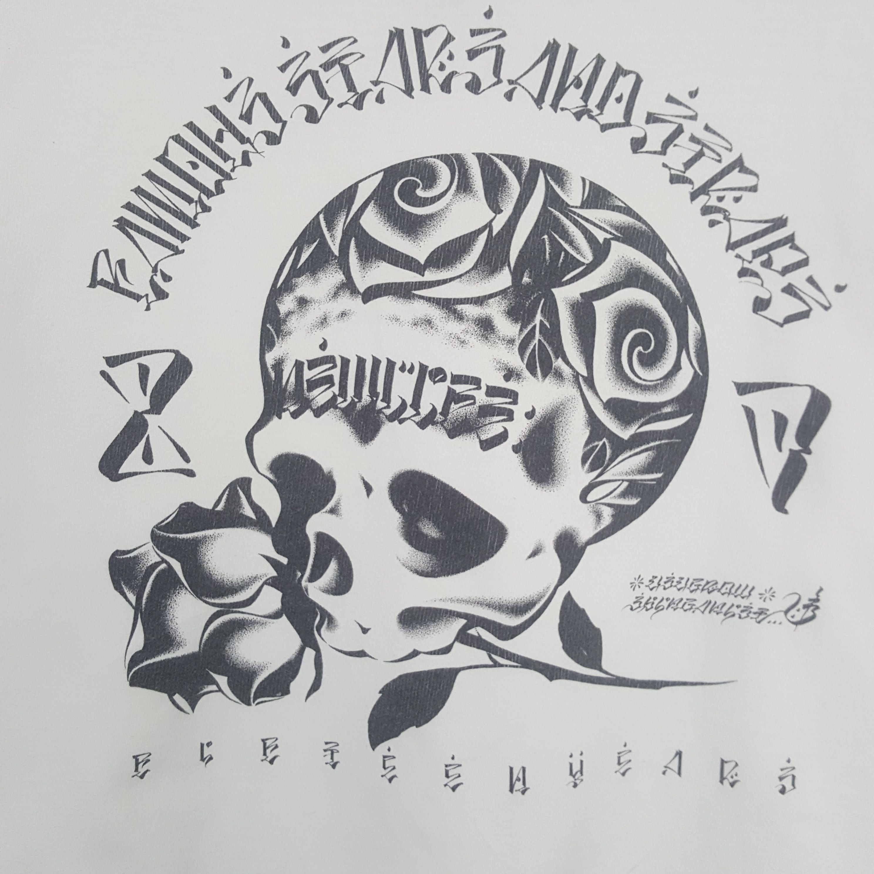 Famous Stars And Straps × Vintage Famous Stars And Straps Skulls Design Sweatshirt Size US M / EU 48-50 / 2 - 2 Thumbnail