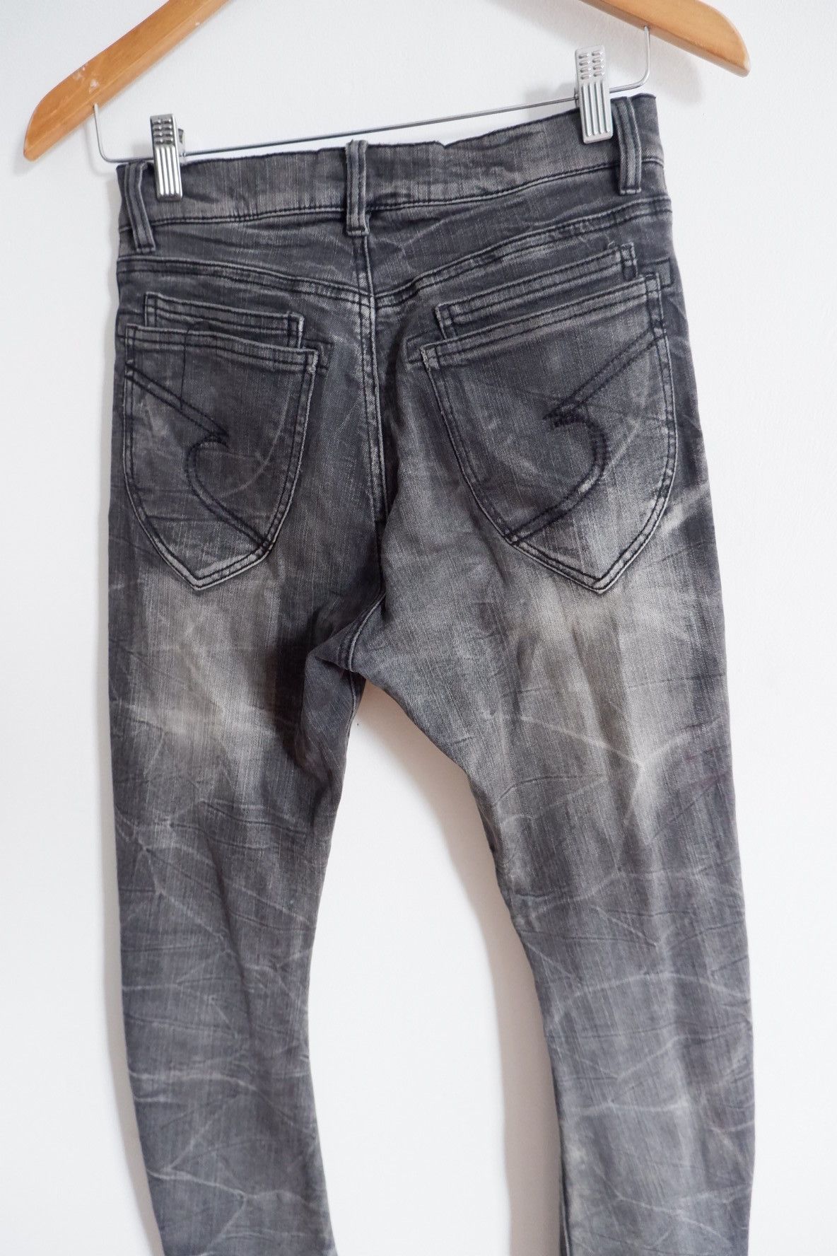 semanticdesign Vintage Semantic Design Curve Jeans | Stretch Size US 28 / EU 44 - 6 Thumbnail