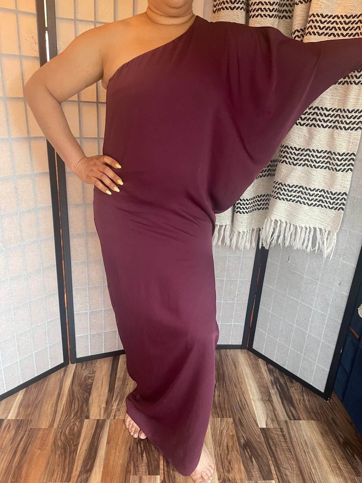Bcbgmaxazria One sleeve maxi dress Size M / US 6-8 / IT 42-44 - 1 Thumbnail