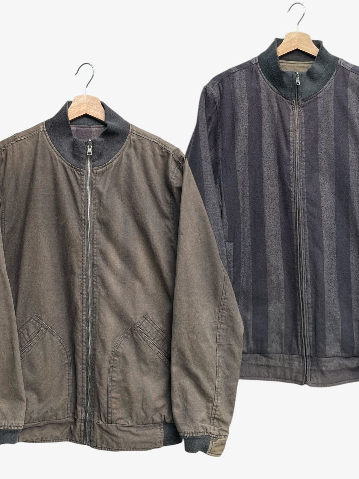Number (N)ine BRTH: breath/instic Reversible Bomber Jacket Size US L / EU 52-54 / 3 - 1 Thumbnail