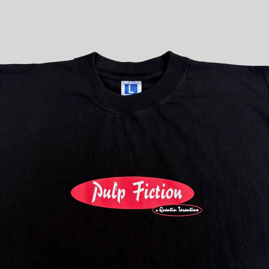 Vintage Pulp 1994 90s Vintage Tarantino Movie Promo 94 T-Shirt Size US L / EU 52-54 / 3 - 2 Thumbnail
