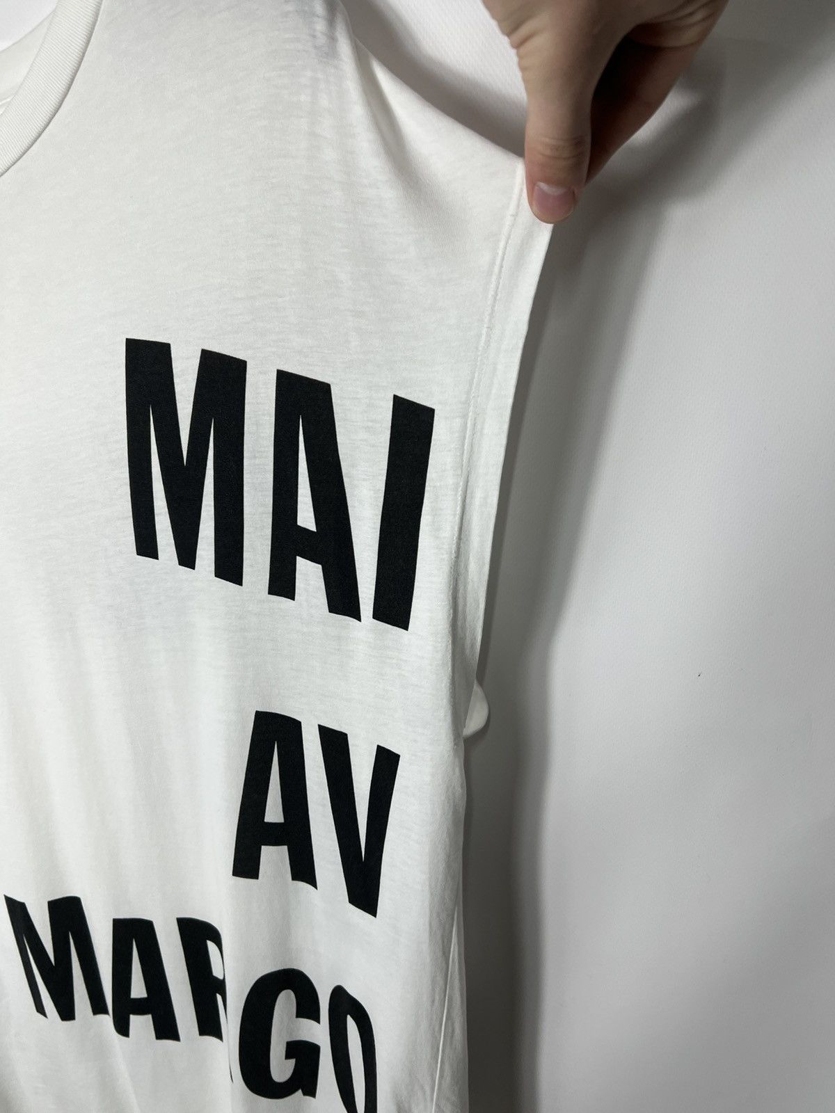 Maison Margiela Vintage avant garde Maison Margiela Oversized Poncho T-shirt Size S / US 4 / IT 40 - 4 Thumbnail