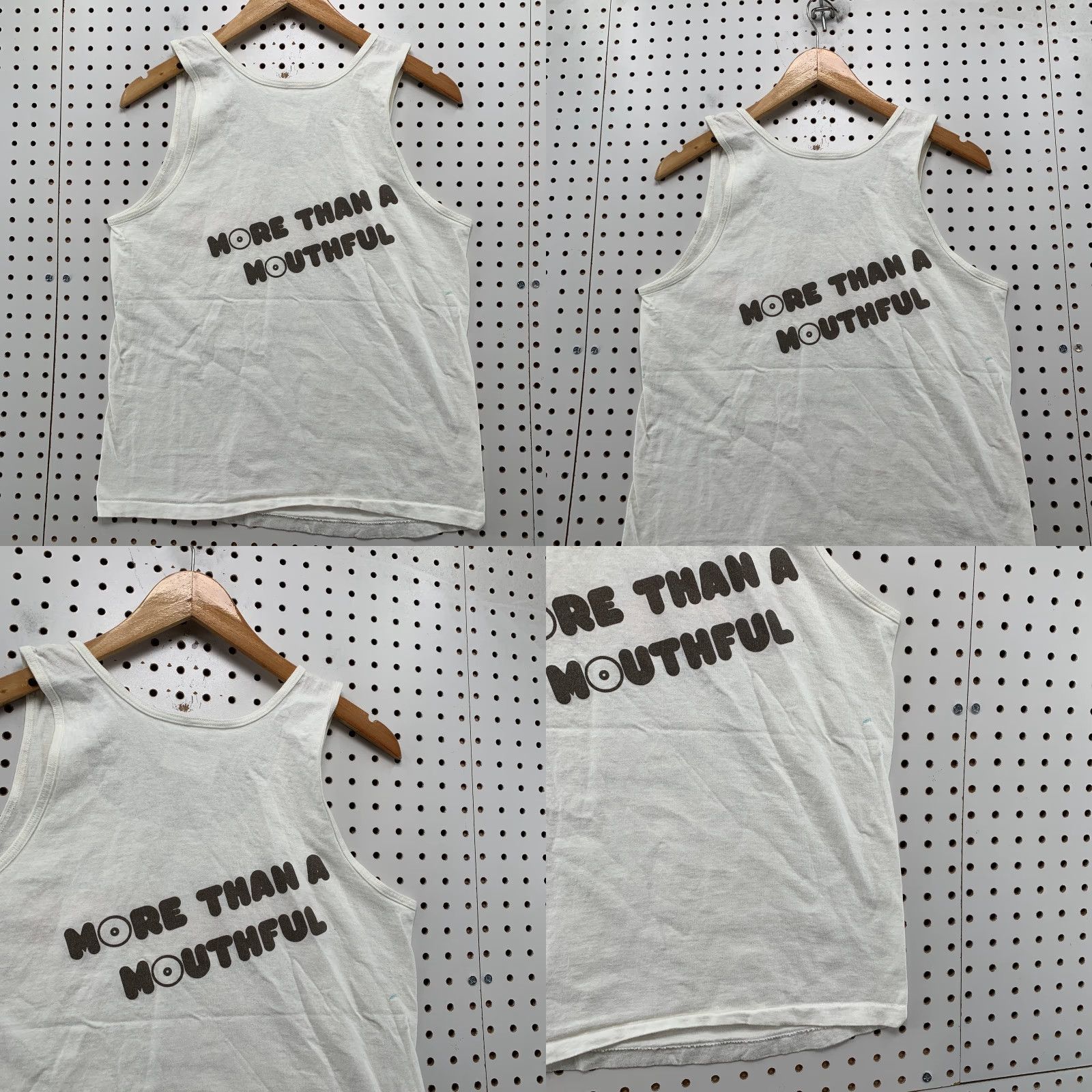 Vintage VINTAGE Hooters Tank Top Women Small 90s White Dallas Sleeveless Owl Graphic USA Tank Women's S White 90s USA Size S / US 4 / IT 40 - 9 Thumbnail