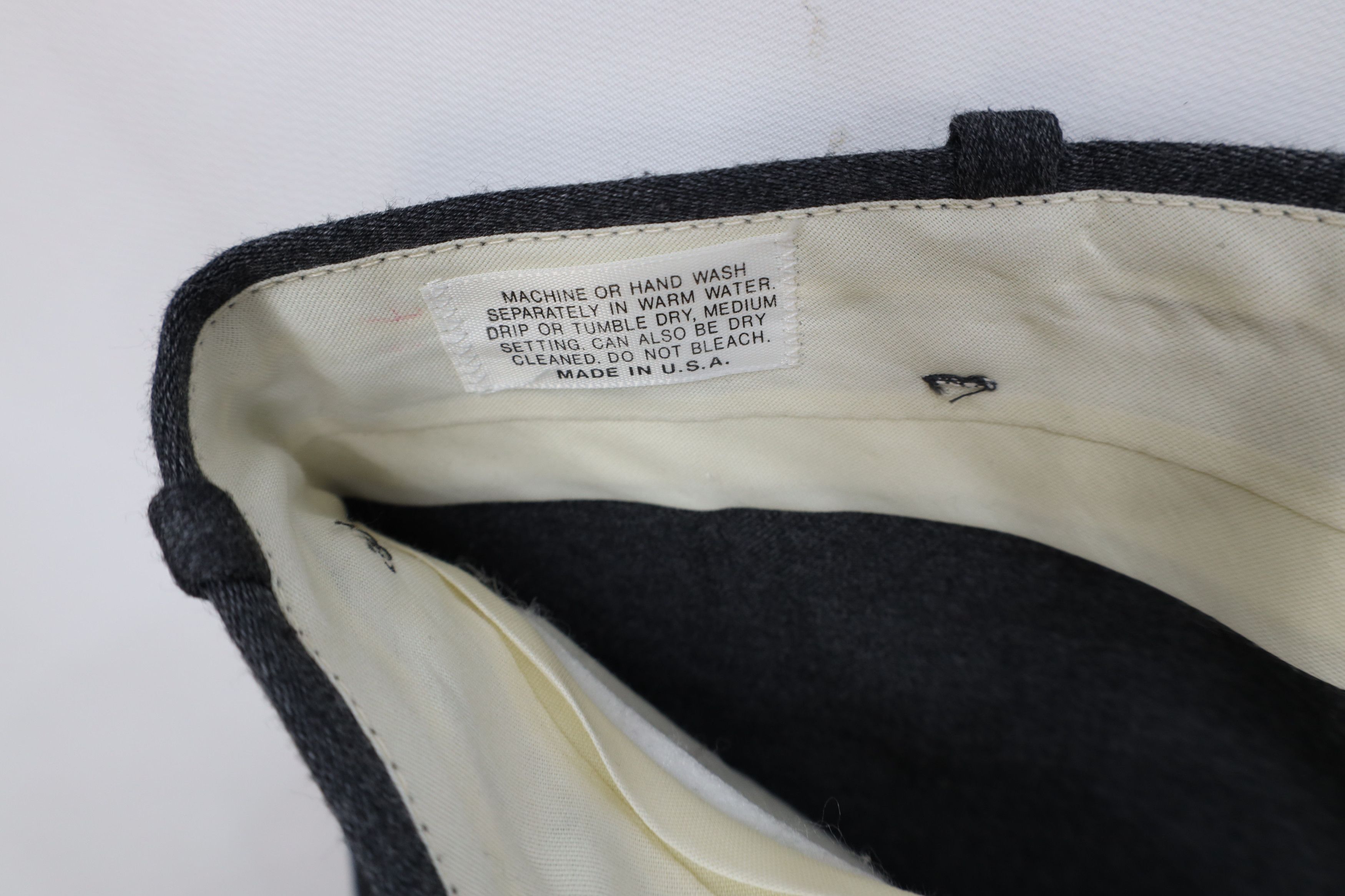 Vintage Vintage 60s Streetwear Gabardine Blend Knit Chino Pants USA Size US 36 / EU 52 - 7 Thumbnail