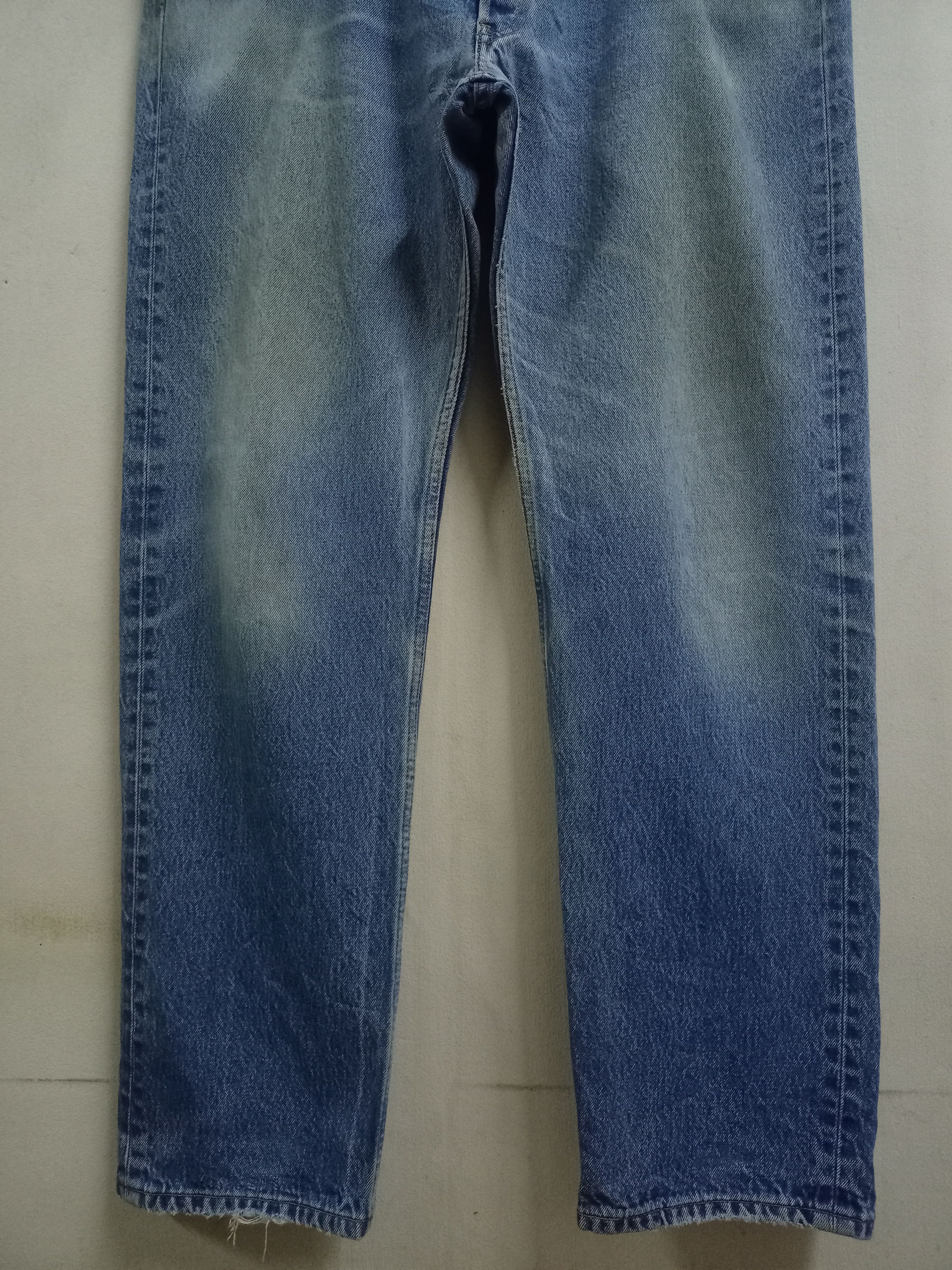 Levi's Vintage 90s Levis 501 Blue Wash Baggy Jeans Size US 40 / EU 56 - 5 Thumbnail