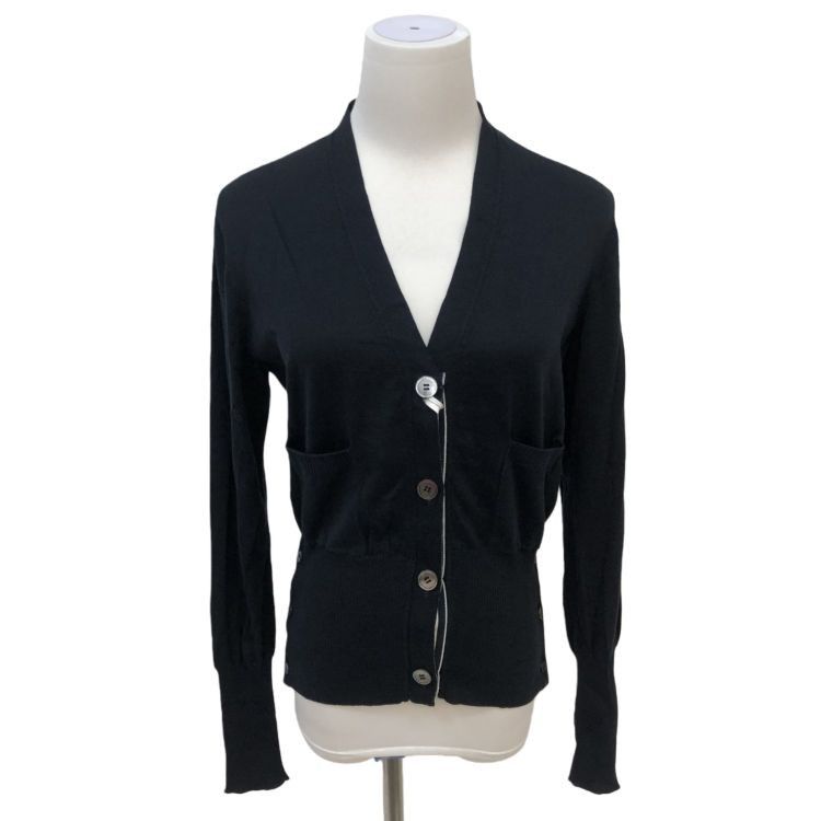Thom Browne Thom Browne Grosgrain Trim Cardigan Size 38 Size XS / US 0-2 / IT 36-38 - 1 Thumbnail