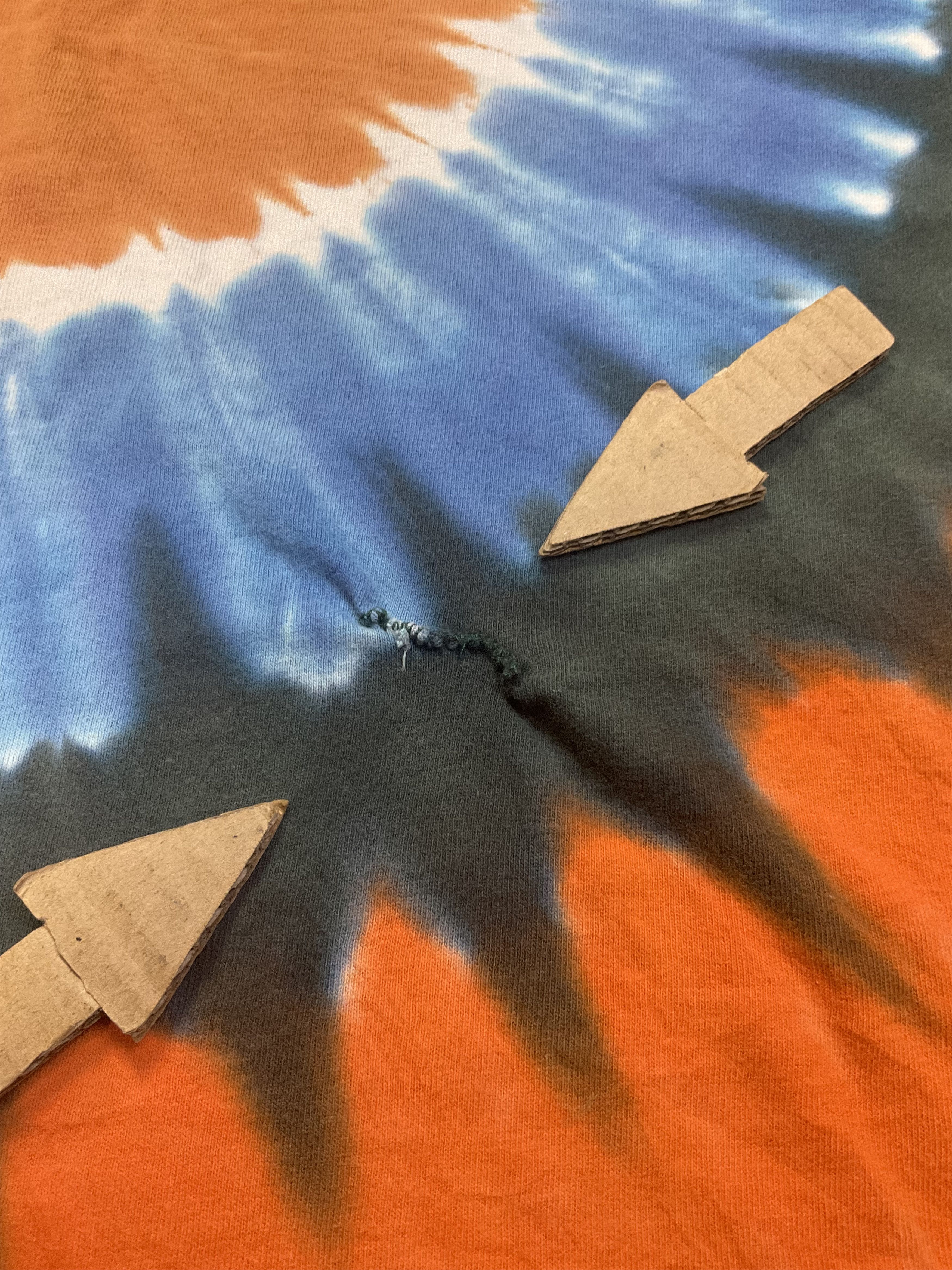 Nike Vintage 90s NCAA Florida Gators Basketball Tie Dye T-Shirt Size US XL / EU 56 / 4 - 6 Thumbnail