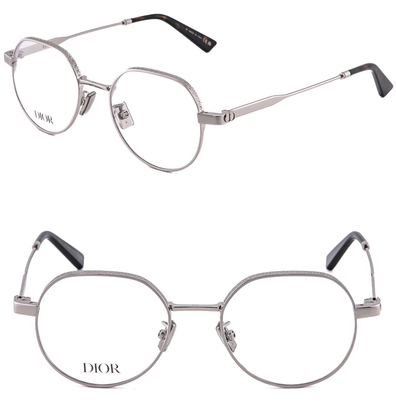 Christian Dior Monsieur CHRISTIAN DIOR HOMME NEODIORO CD R4F Silver Round DM50102F Size ONE SIZE - 1 Thumbnail