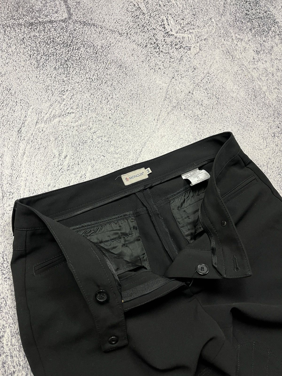 Moncler Moncler Women’s Pants Stretch Ski Stirrup Leggings Black Size 30" / US 8 / IT 44 - 7 Thumbnail