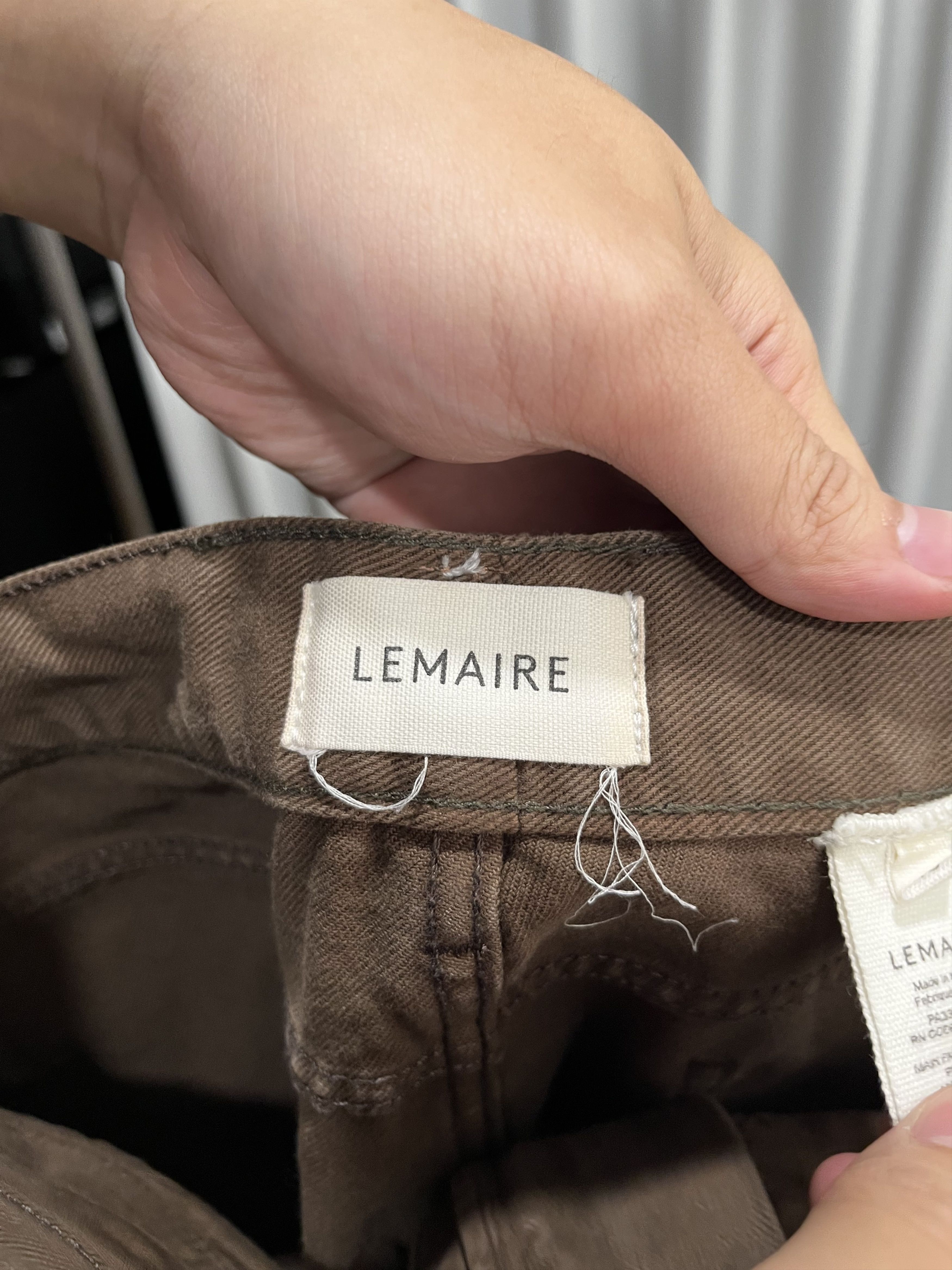 Lemaire Straight Leg Cotton Jeans Size US 30 / EU 46 - 3 Thumbnail