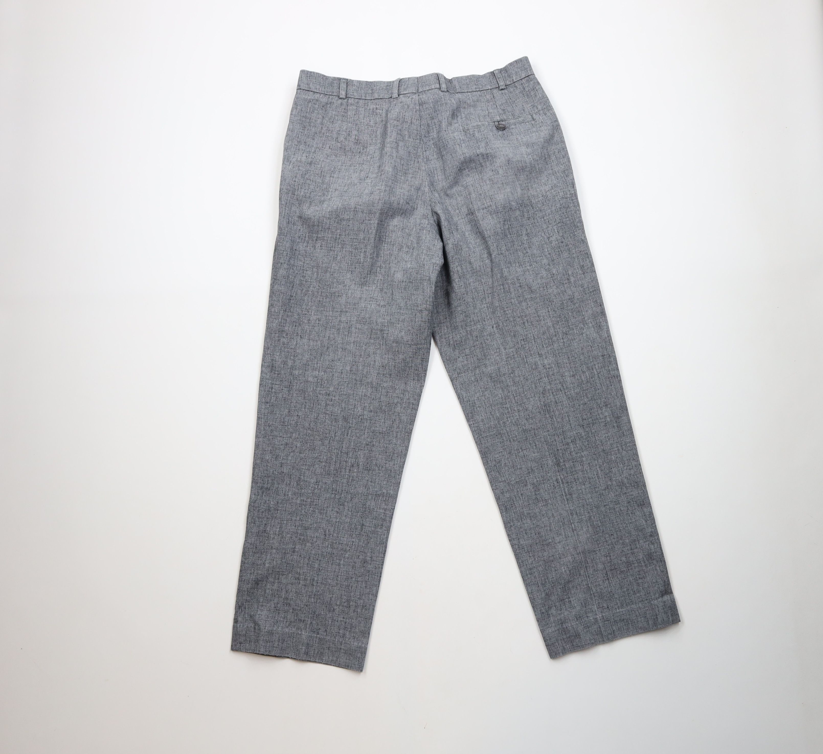 Vintage Vintage 90s Streetwear Atomic Fleck Chambray Wide Leg Pants Size US 34 / EU 50 - 8 Thumbnail