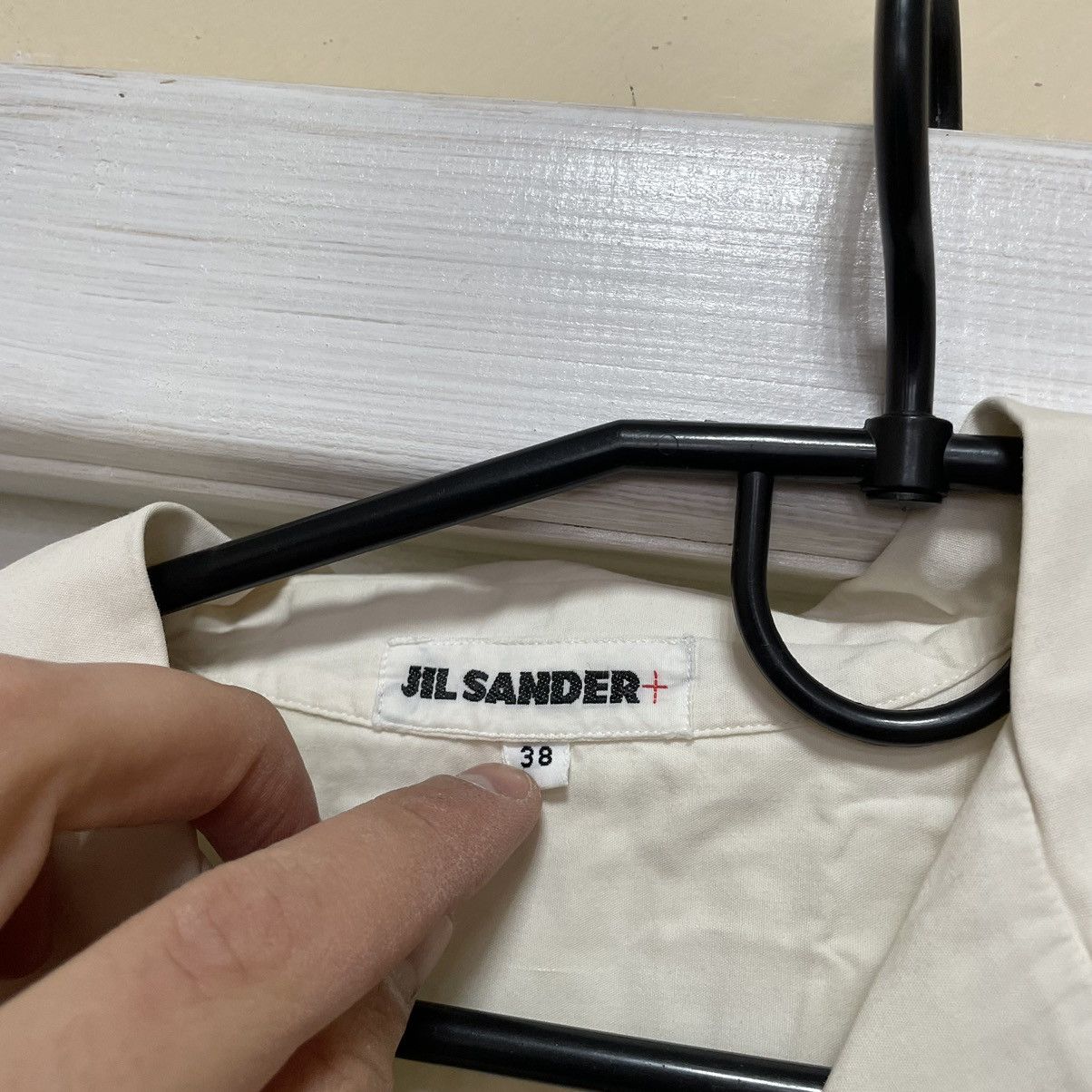 Japanese Brand × Jil Sander × Raf Simons 90s Jil Sander size 38 by Raf Simons Button up Shirt tee Size US M / EU 48-50 / 2 - 2 Thumbnail