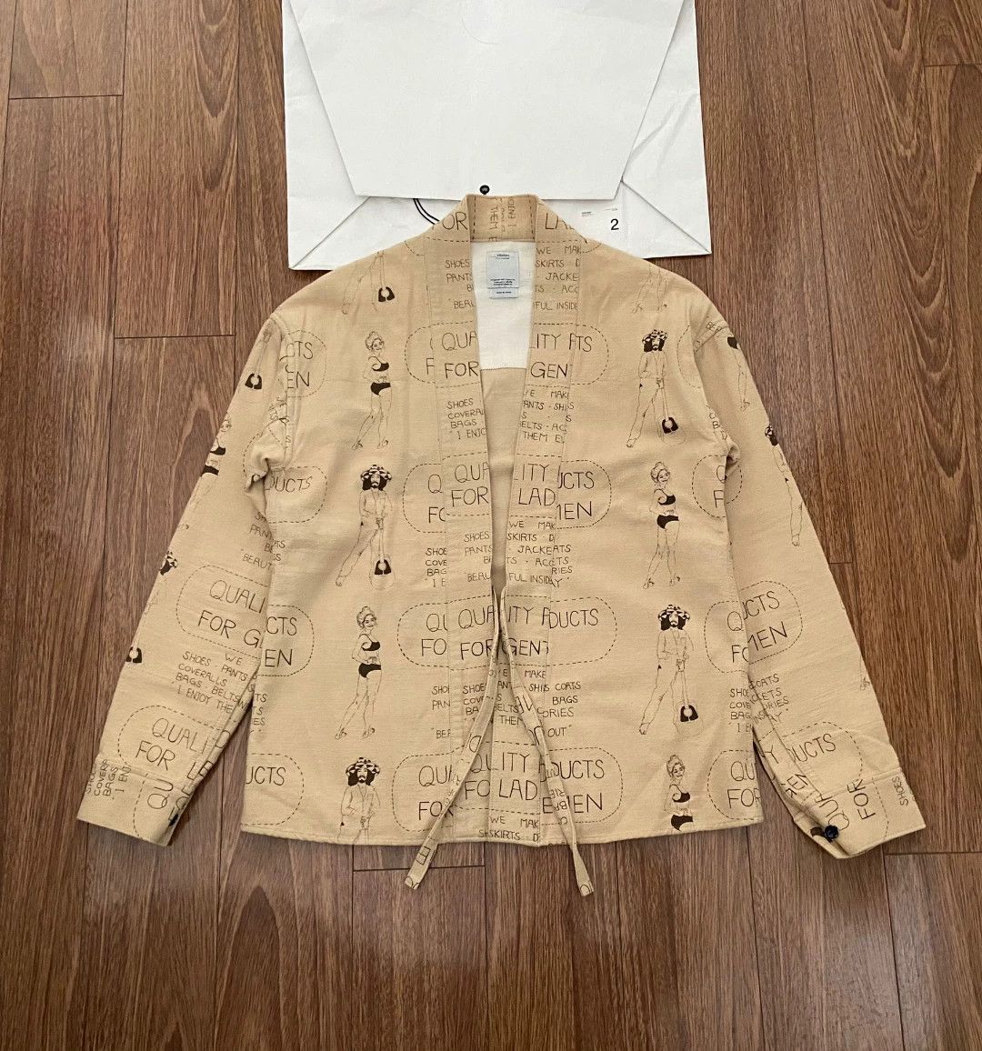 VISVIM LHAMO flannel print overshirt new size 2