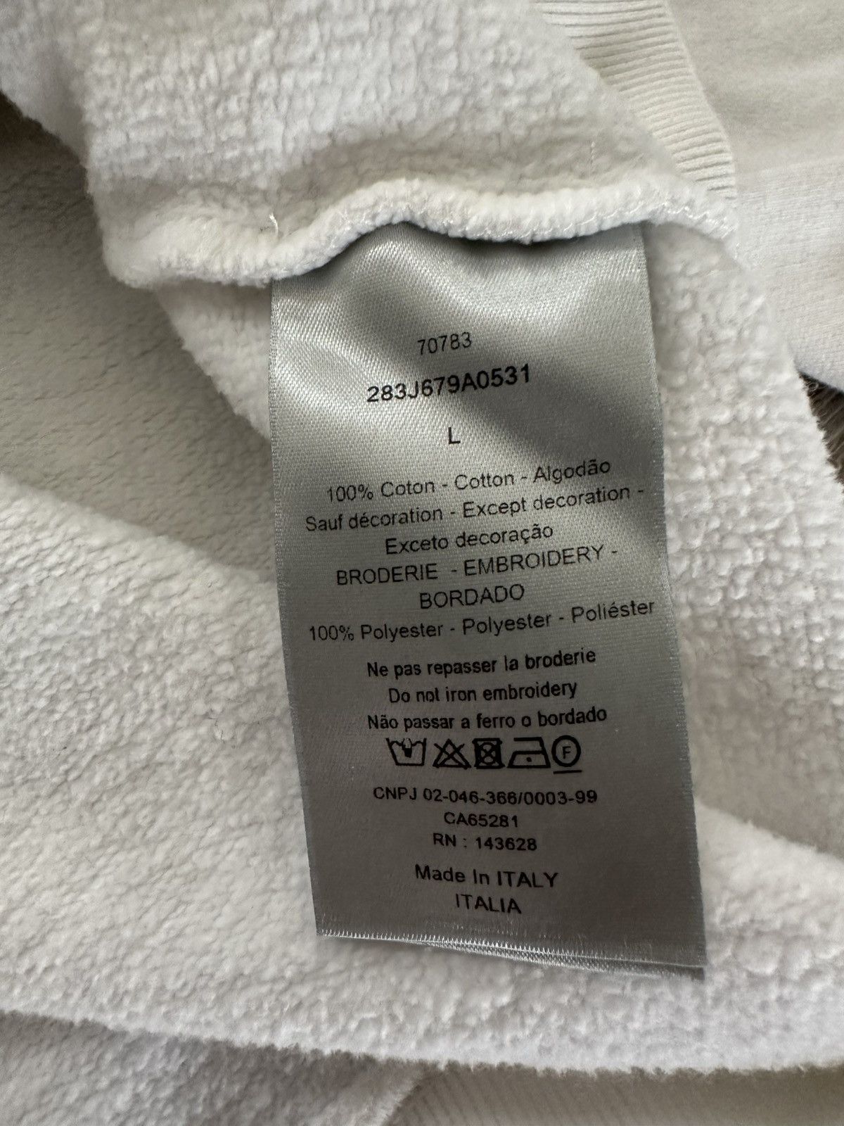 Dior × Travis Scott Dior Cactus Jack Oversized Embroidered Sweater Brown Size US L / EU 52-54 / 3 - 12 Thumbnail