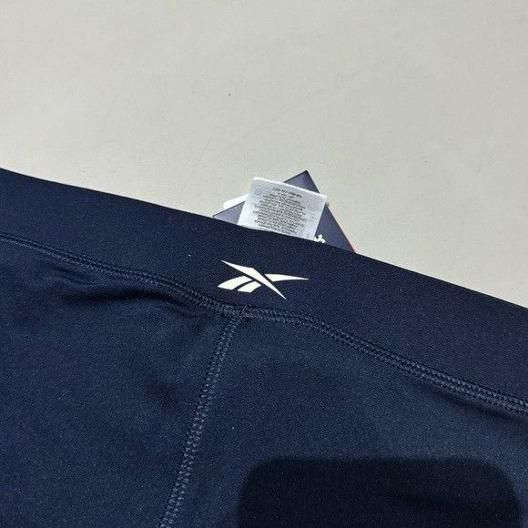 Reebok NWT REEBOK MYT BIKE SHORTS TIGHTS NAVY BLUE SZ EXTRA LARGE Size 30" / US 8 / IT 44 - 6 Thumbnail