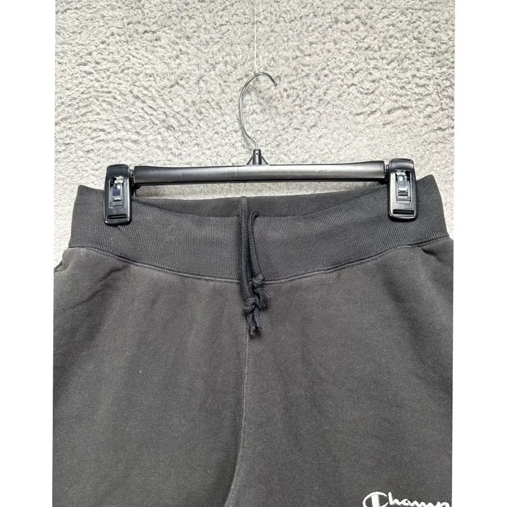 Champion Champion Jogger Pants Mens Small Black Reverse Weave Logo Tapered Drawstring Waist 34 In Se 30 In Inseam Casual Activewear Lounge Sportswear Size US 29 - 5 Thumbnail