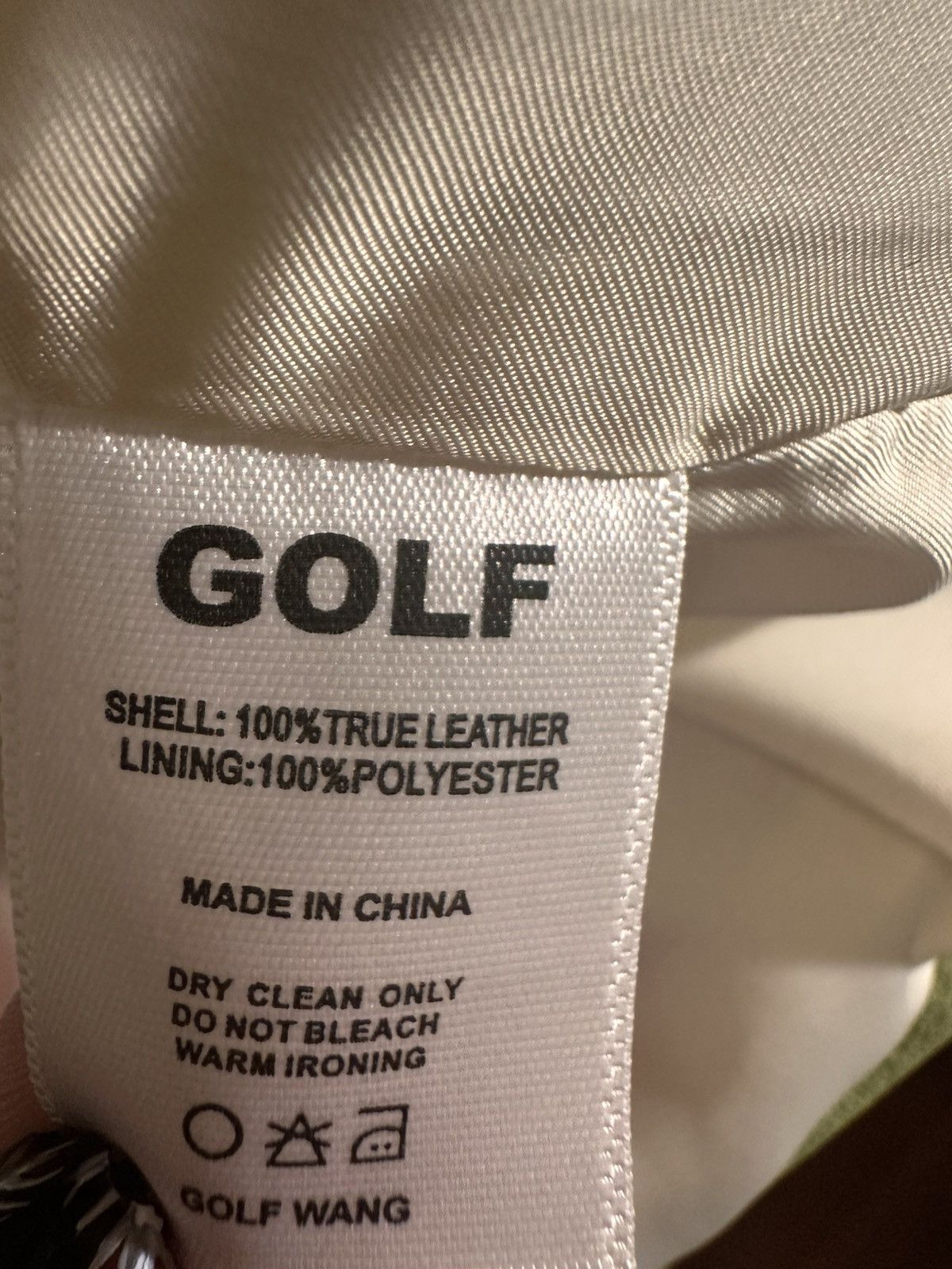 Golf Wang Golf Wang Sage Leather Vest Size US L / EU 52-54 / 3 - 5 Thumbnail