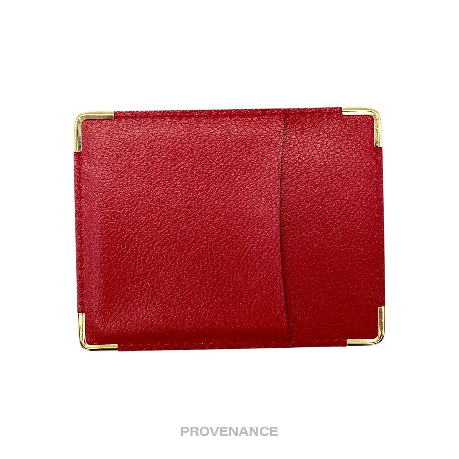 Rolex 🔴 Rolex Card Holder Wallet - Red Leather Size ONE SIZE - 2 Thumbnail