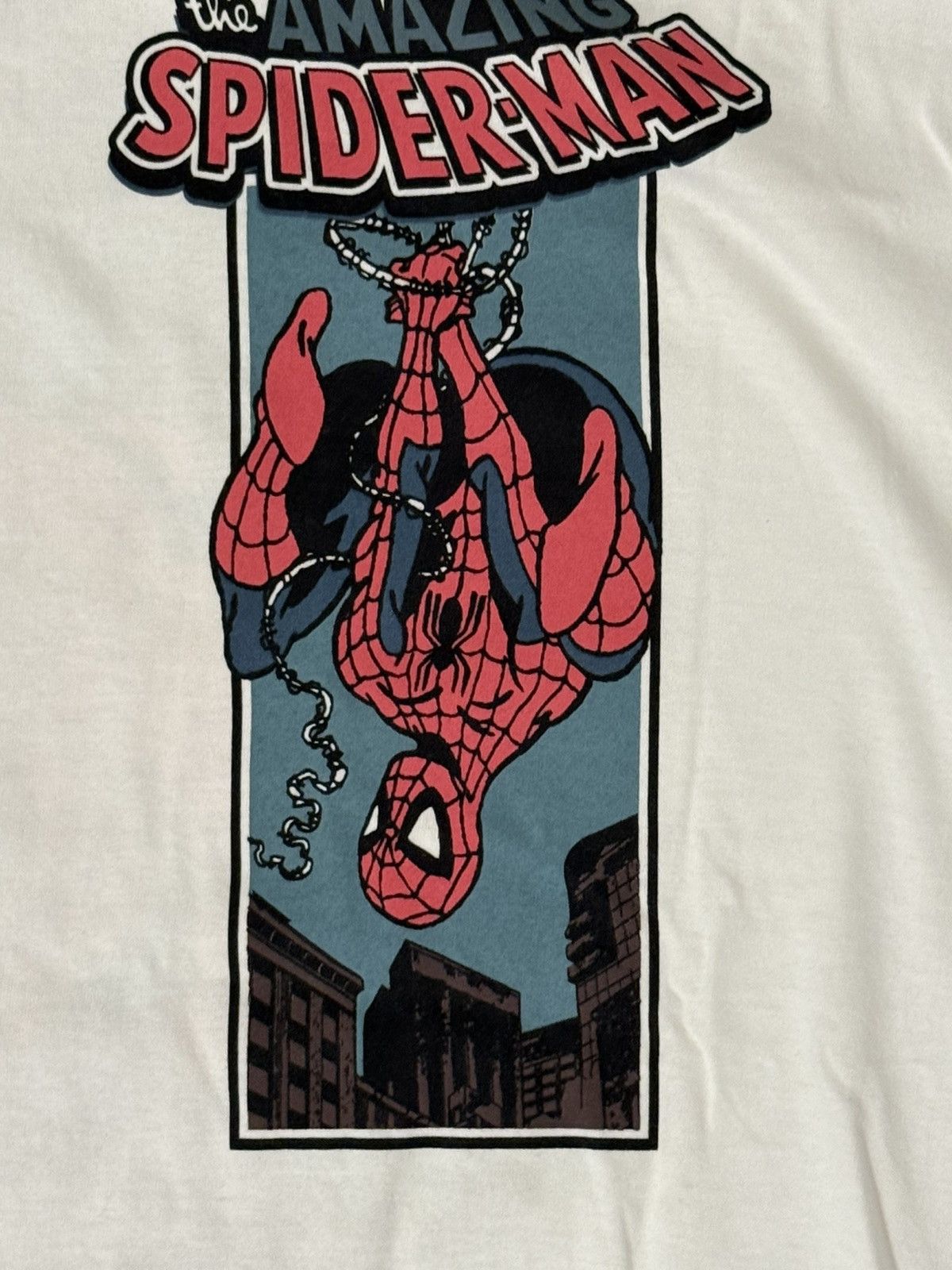Marvel Comics Marvel Spiderman white Tee XL Size US XL / EU 56 / 4 - 2 Thumbnail