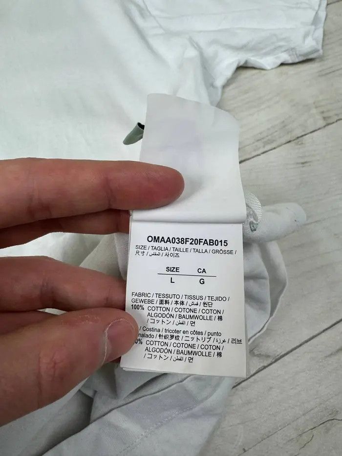Off-White Off White Pascal Print Tee Oversized Size US L / EU 52-54 / 3 - 11 Thumbnail