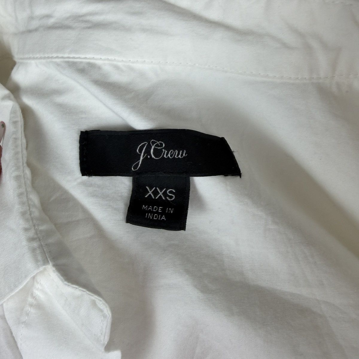 J.Crew J crew white short sleeve button up shirt Size XXS / US 00 / IT 34 - 4 Thumbnail
