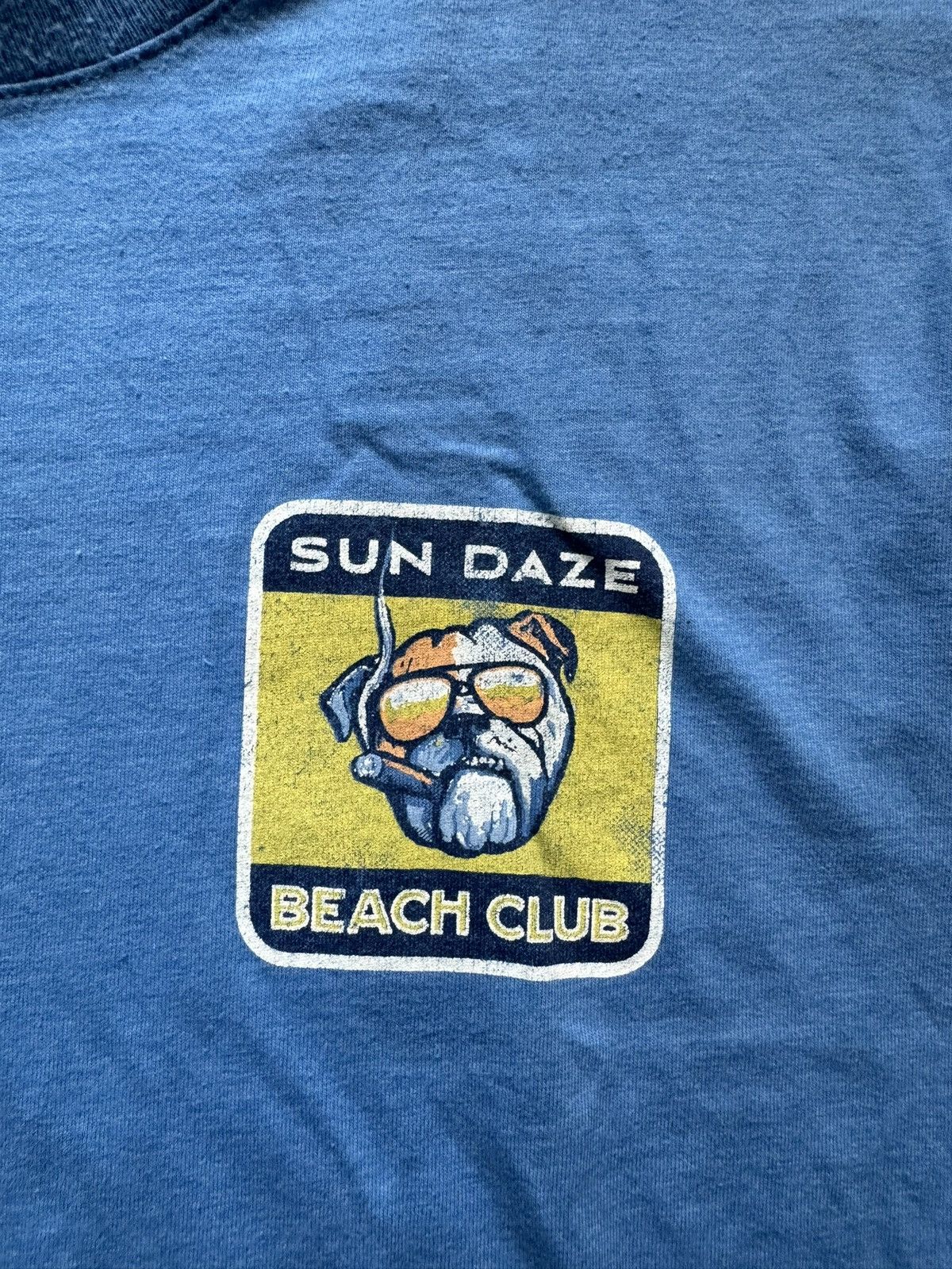 Vintage Cigar Smoking Bulldog Sun Daze Beach Club Y2K Americana XXL Size US XXL / EU 58 / 5 - 11 Thumbnail