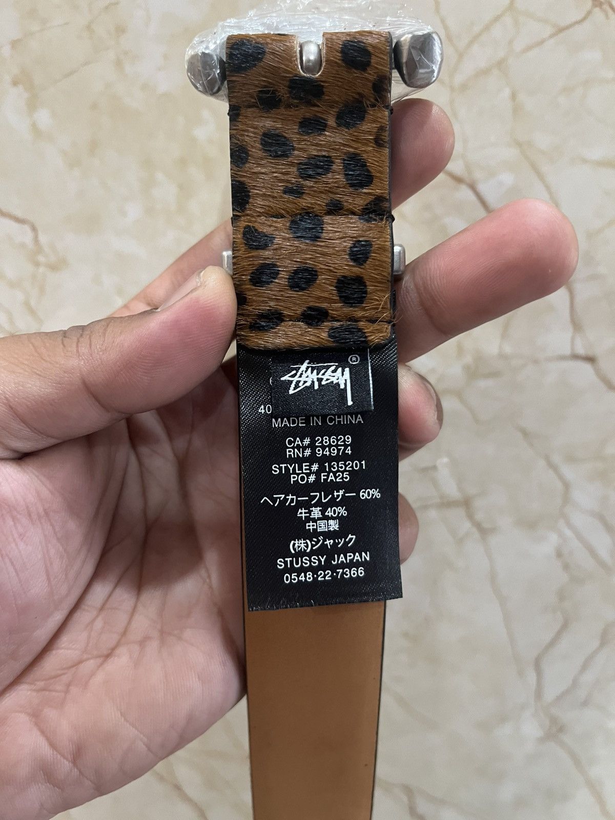 Stussy Stussy bamboo buckle belts L/XL Size ONE SIZE - 7 Thumbnail