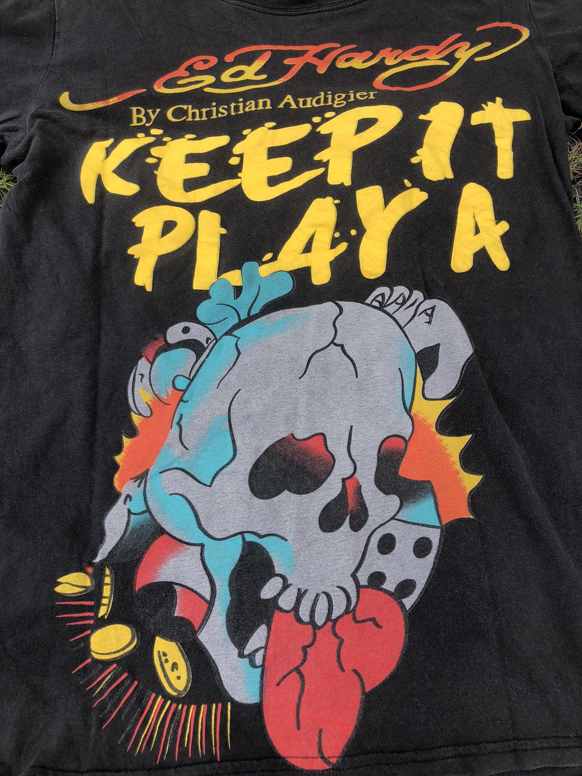 Ed Hardy × Vintage Ed Hardy inspired designs by Christian Audigier. Size US M / EU 48-50 / 2 - 3 Thumbnail