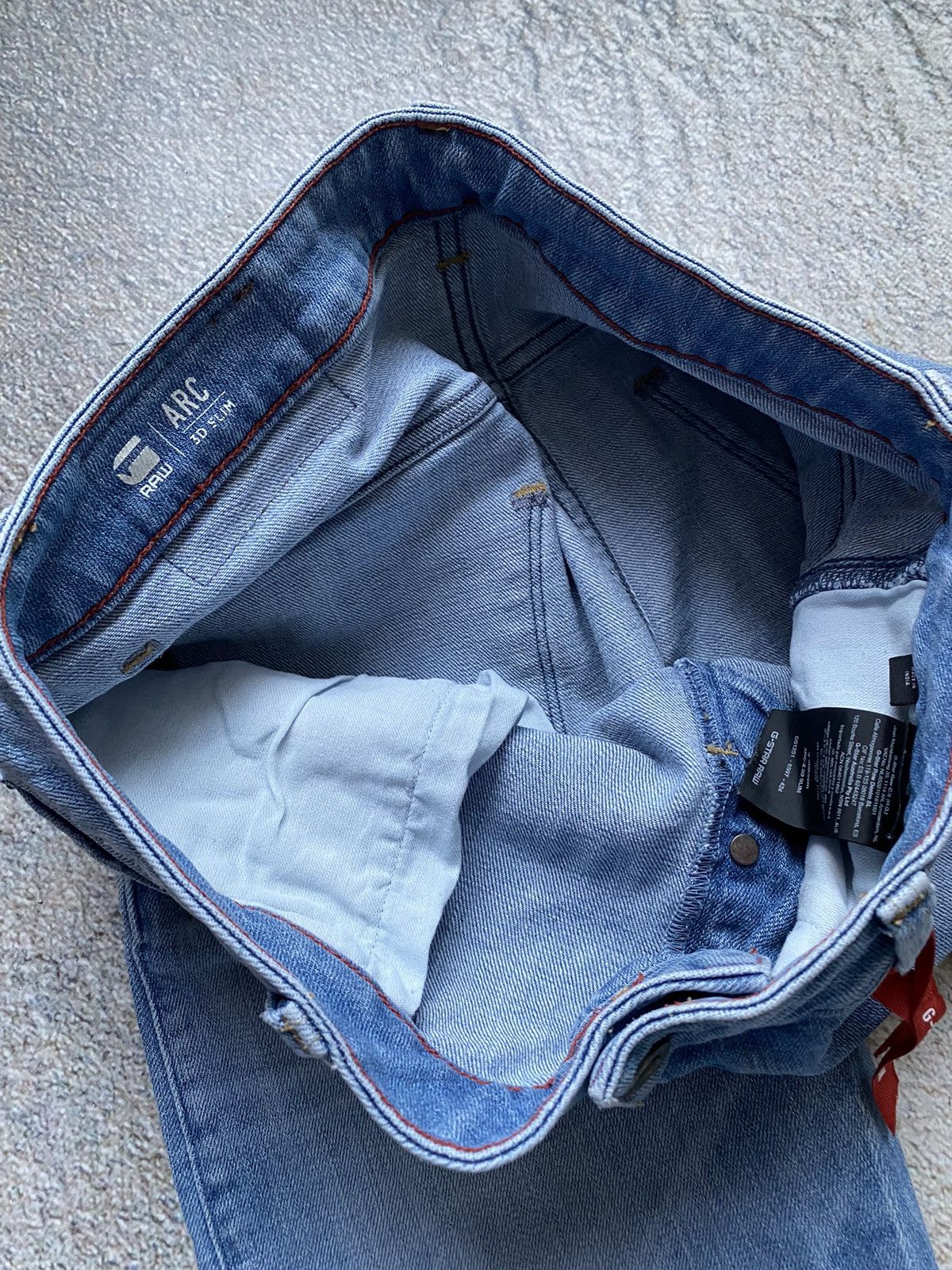 G-Star Vintage G-star RAW ARC 30 slim Denim anatomical shape Size US 30 / EU 46 - 9 Thumbnail