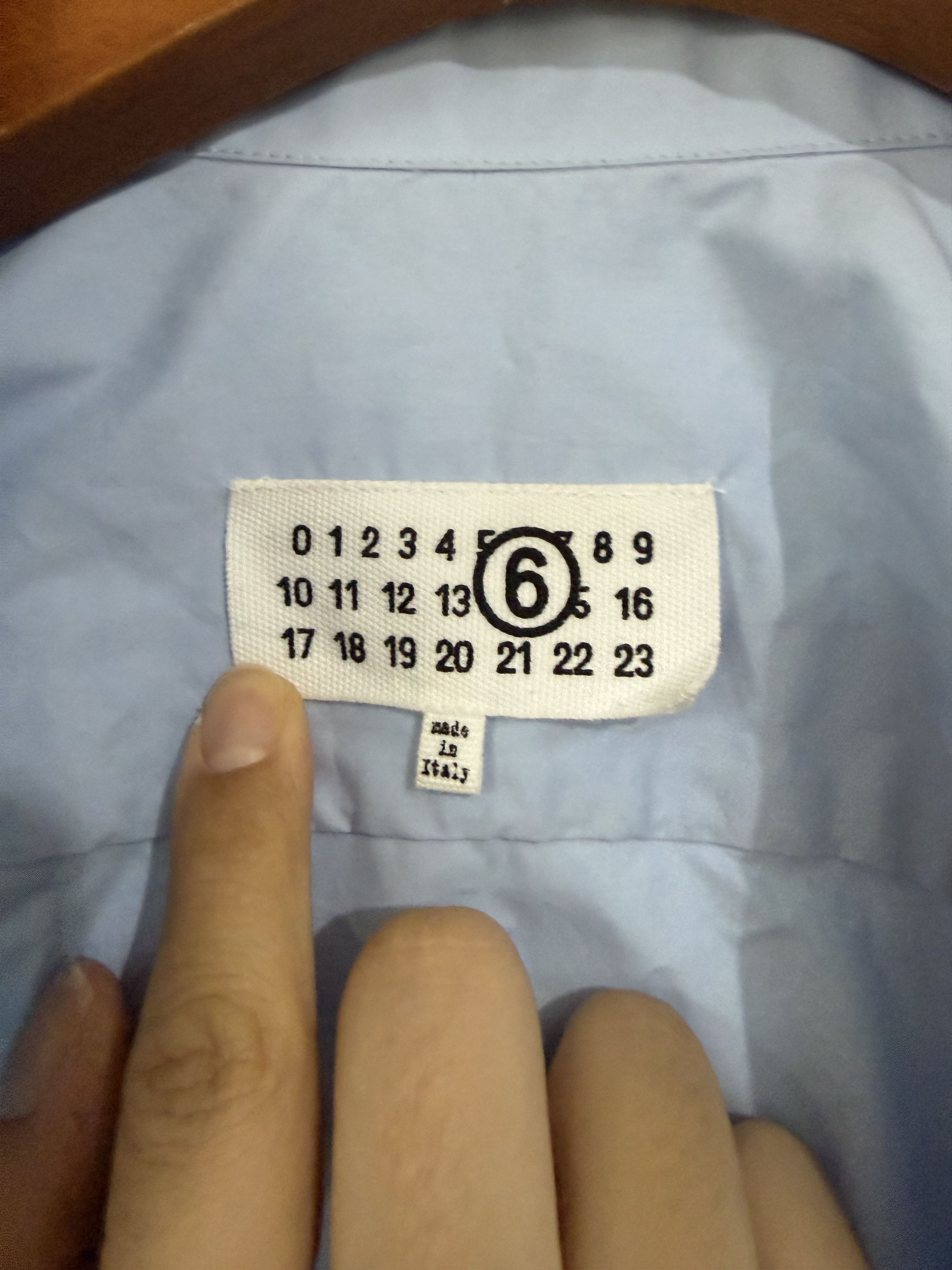 MM6 MM6 Maison Margiela Wide-Sleeved Poplin Shirt Size XS / US 0-2 / IT 36-38 - 6 Thumbnail