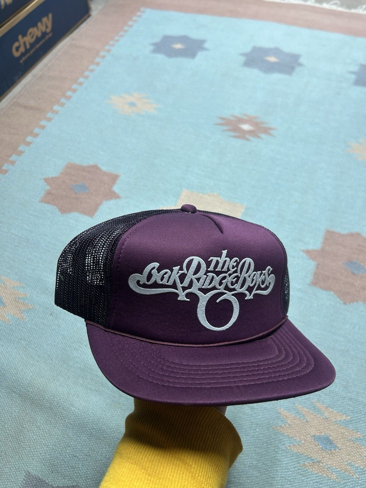 Vintage Vtg trucker hat oak ridge boys spell out logo country music Size ONE SIZE - 1 Thumbnail