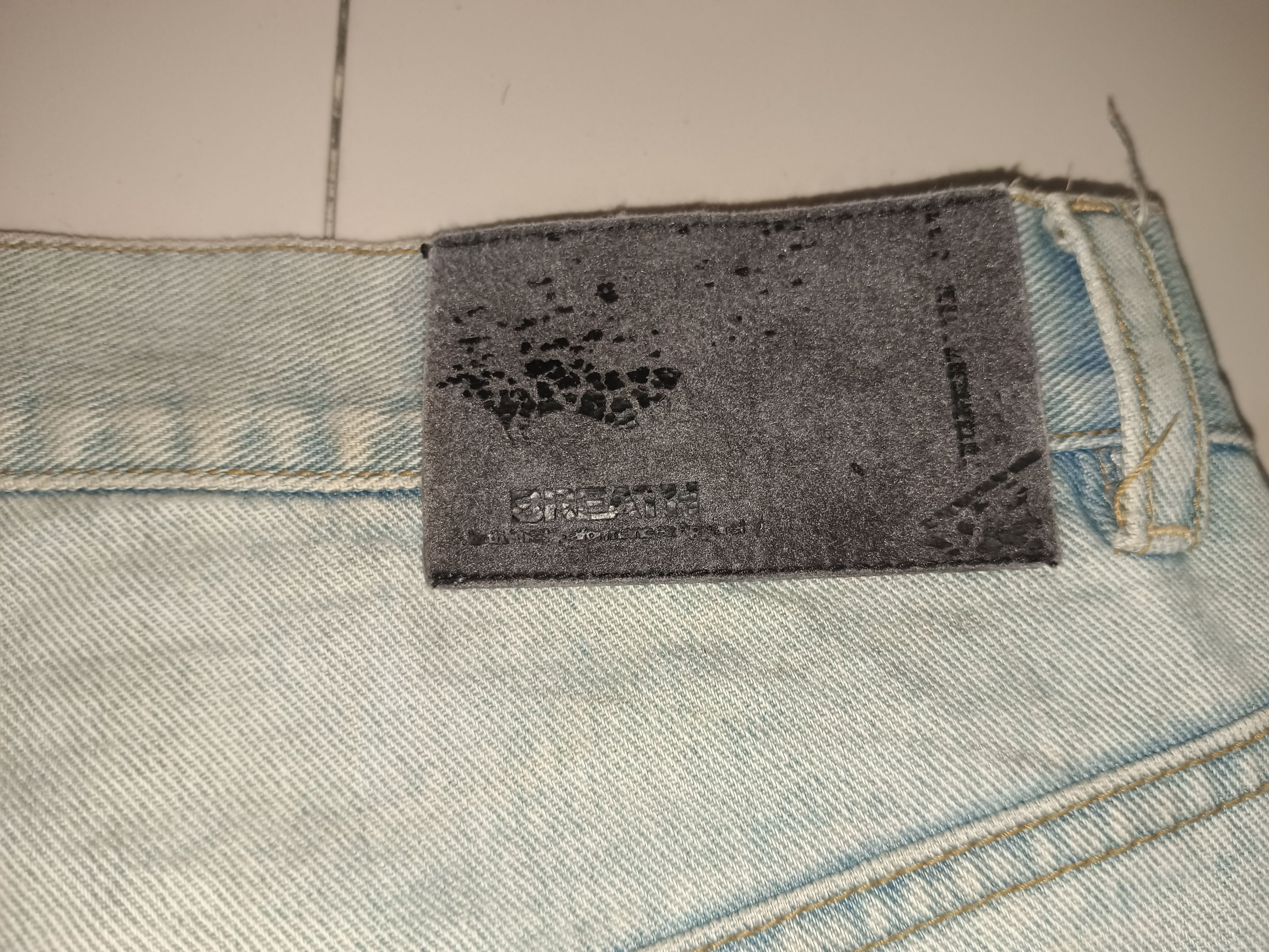 Japanese Brand Vintage Y2K Breath destroy Jeans Size US 34 / EU 50 - 16 Thumbnail