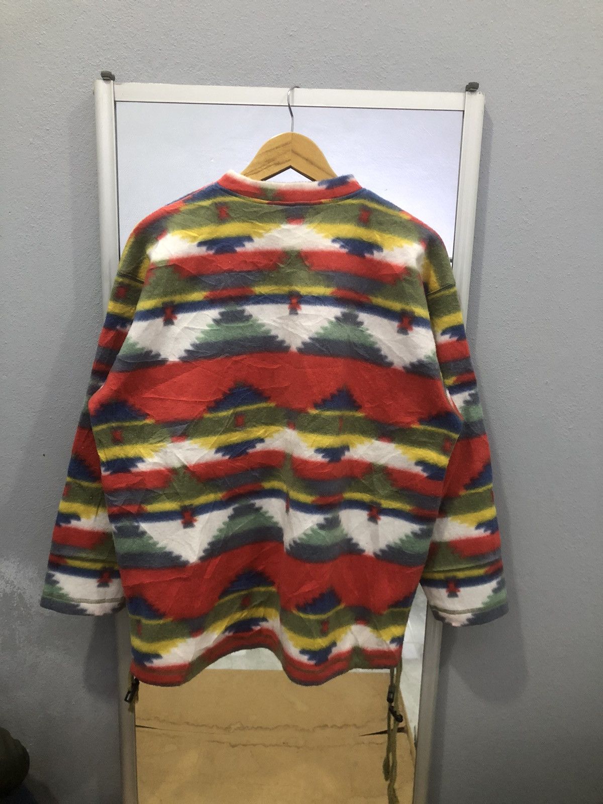 Japanese Brand × Vintage Sante reins navajo fleece sweatshirt Size US XL / EU 56 / 4 - 9 Thumbnail