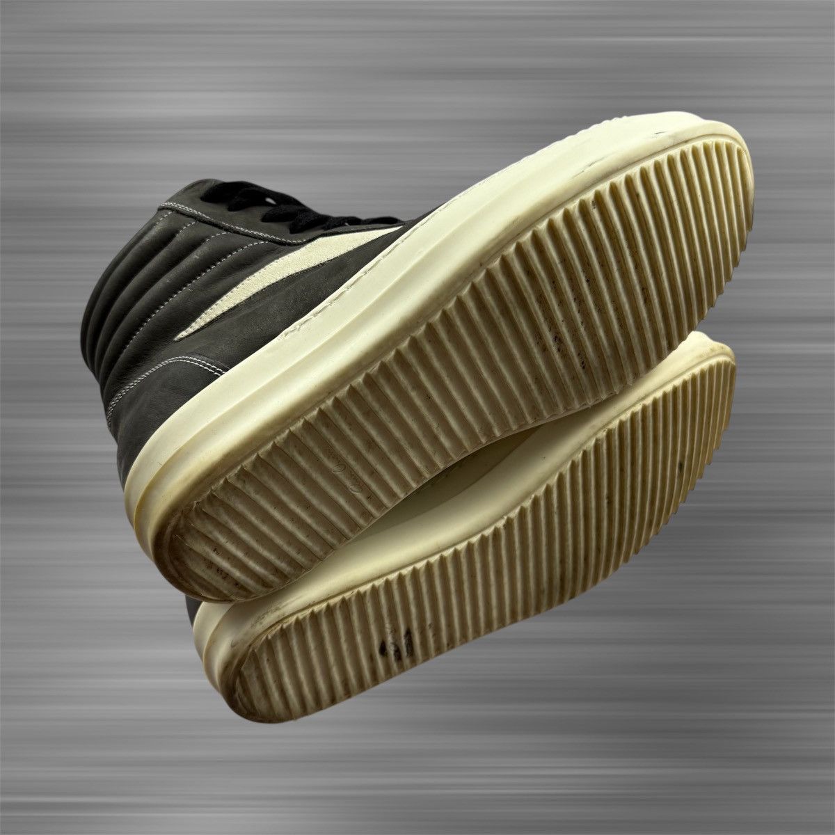 Rick Owens Rick Ownes High Vintage Shoes ‘Dust/Milk’ Size US 8.5 / EU 41-42 - 7 Thumbnail