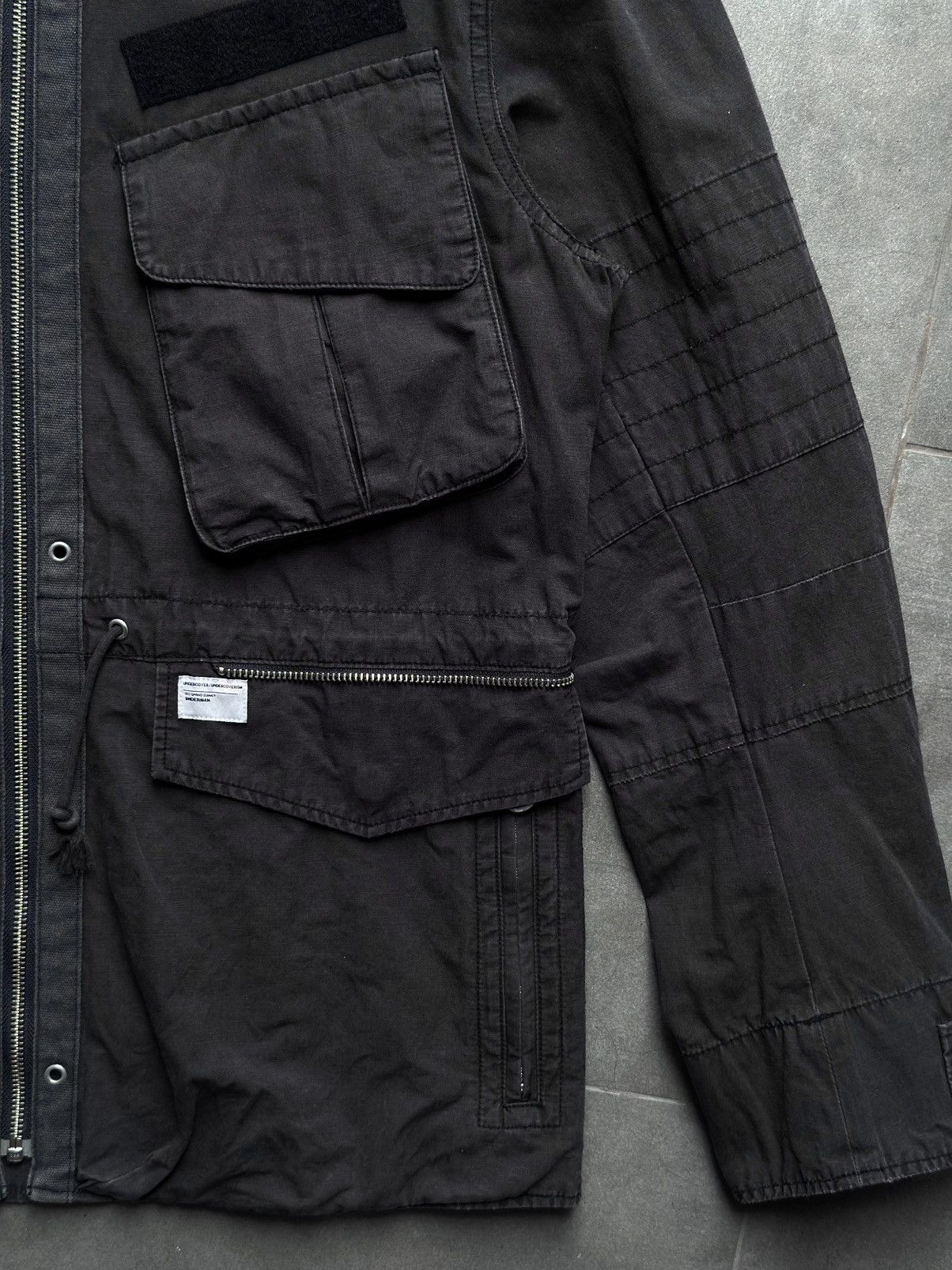 Undercover UNDERCOVER “UNDERMAN” TACTICAL HOODED CARGO JACKET Size US M / EU 48-50 / 2 - 10 Thumbnail