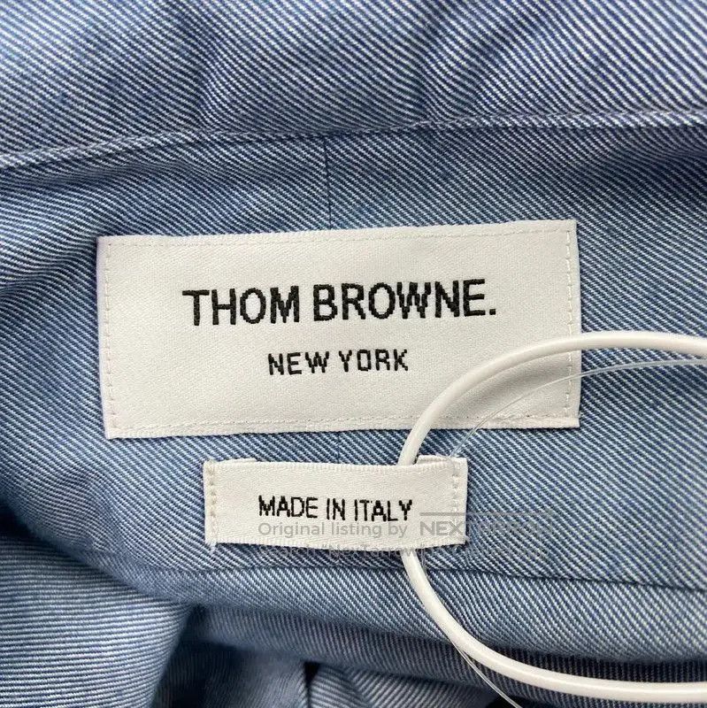 Thom Browne Thom Browne Light Blue Cotton Women's Shirt . Size XL / US 12-14 / IT 48-50 - 5 Thumbnail