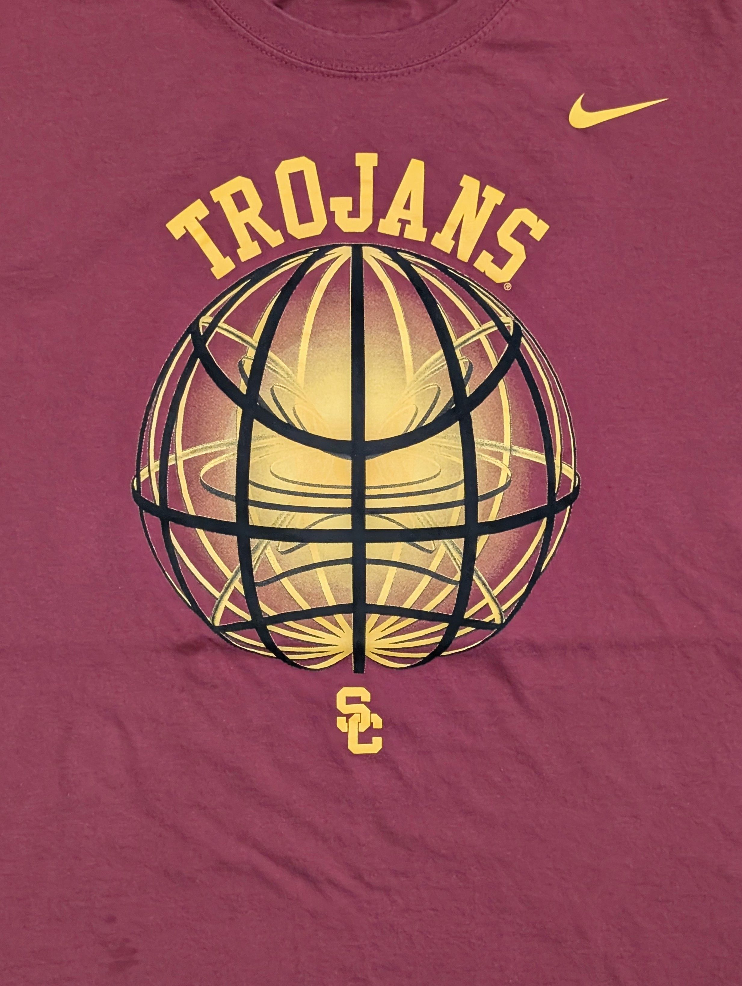 Nike Nike USC Trojans basketball t-shirt - SIZE XL Size US XL / EU 56 / 4 - 2 Thumbnail