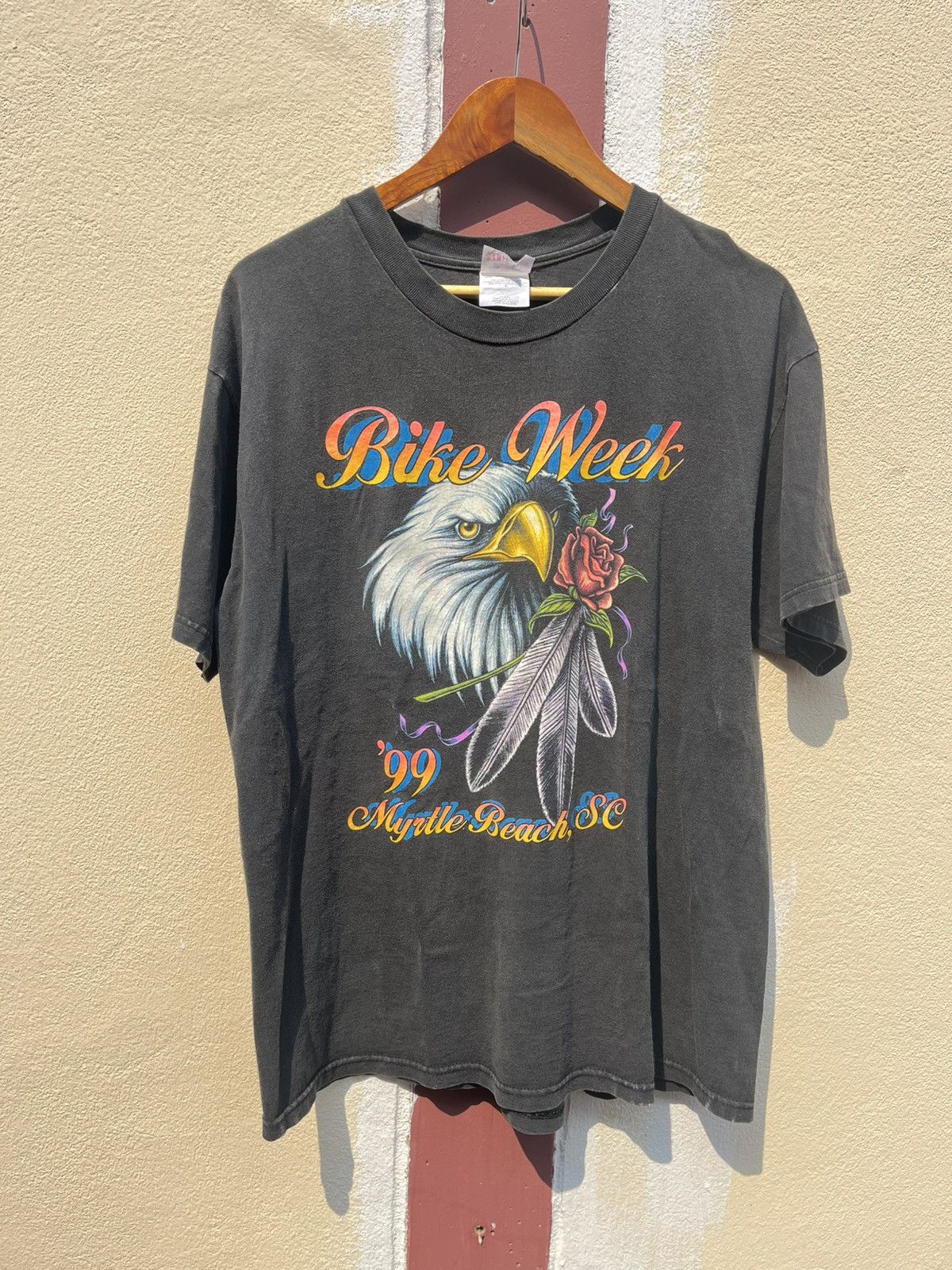 Vintage Bike week tee Size US L / EU 52-54 / 3 - 1 Thumbnail