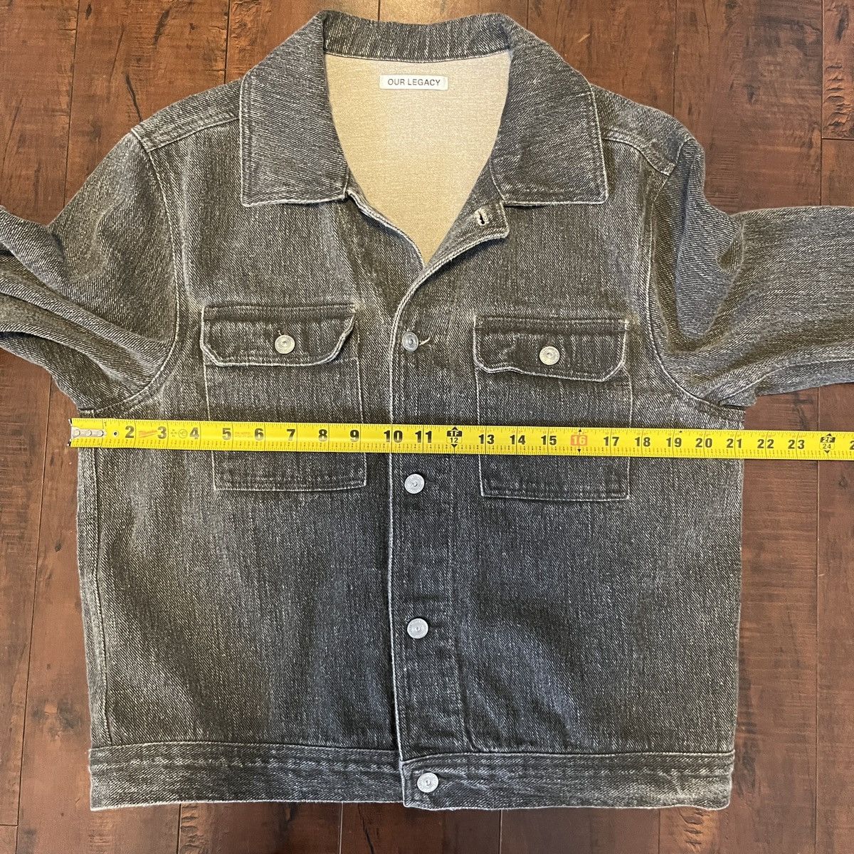 Our Legacy Our Legacy Coated Linen Mono Jacket Size US M / EU 48-50 / 2 - 4 Thumbnail