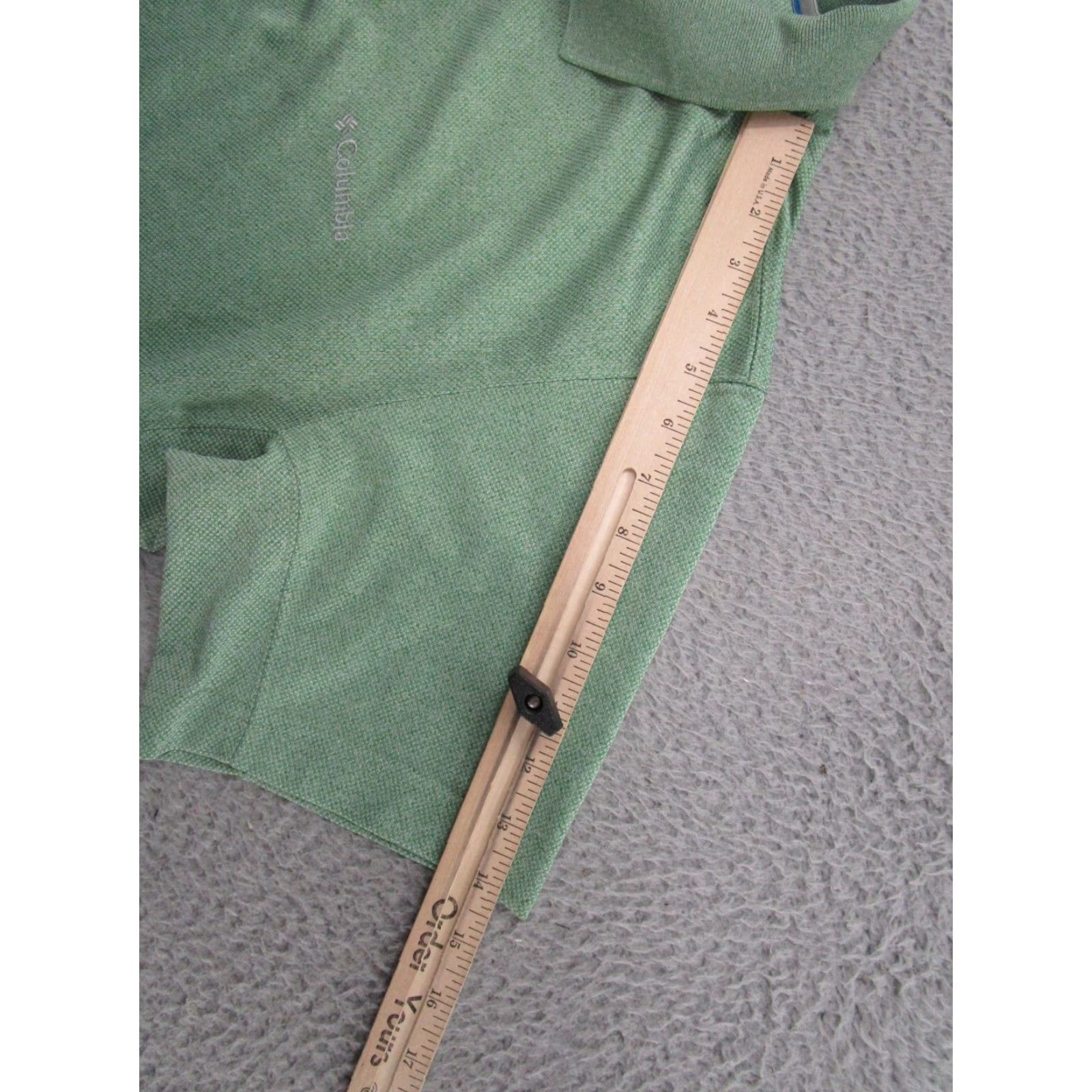 Vintage Columbia Polo Shirt Short Sleeve Men Green Omni Shade Sun Protection L Shirt Mens Polo Size US L / EU 52-54 / 3 - 4 Thumbnail