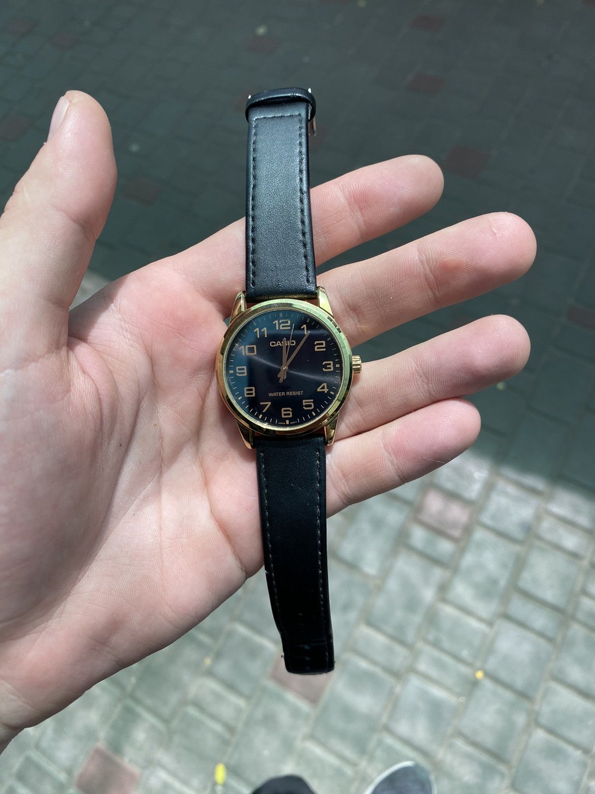 Casio × Japanese Brand × Vintage Gold Tone Casio MTP-V001GL Watch Size ONE SIZE - 6 Thumbnail