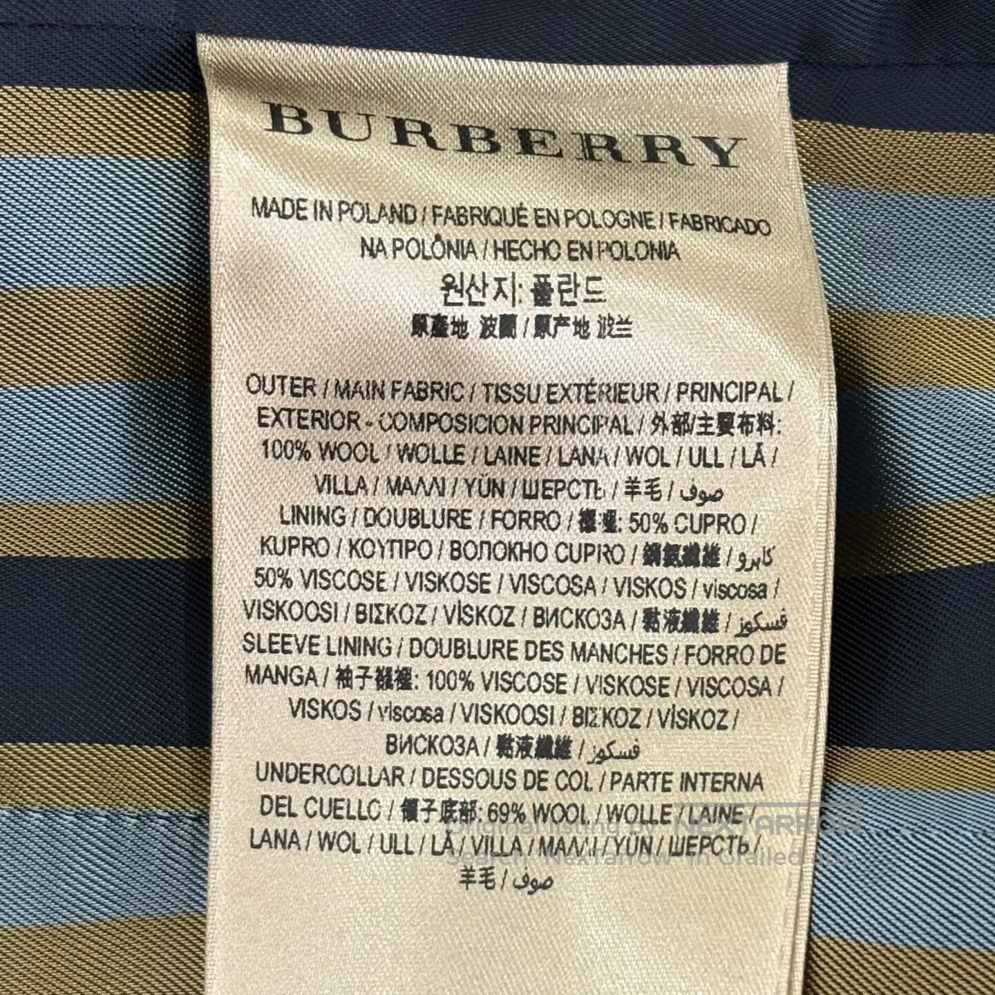 Burberry Burberry size38 Casual suit jacket, black Size 38S - 4 Thumbnail