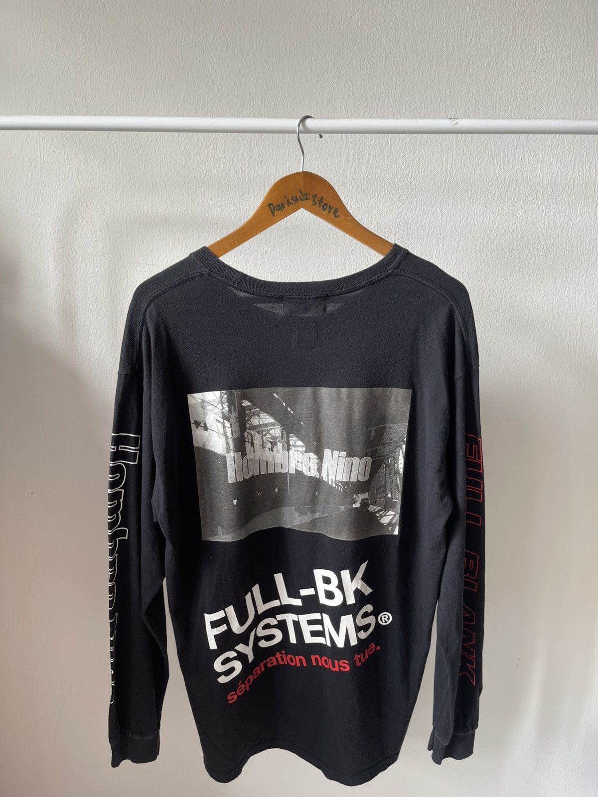 Hombre Nino Homebre Nino X Full-BK Graffiti Long Sleeve Size US M / EU 48-50 / 2 - 6 Thumbnail