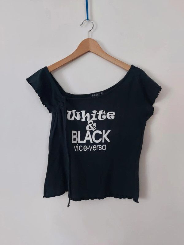 Vintage X-Mail vintage off the shoulder top 10/12 Size M / US 6-8 / IT 42-44 - 3 Thumbnail