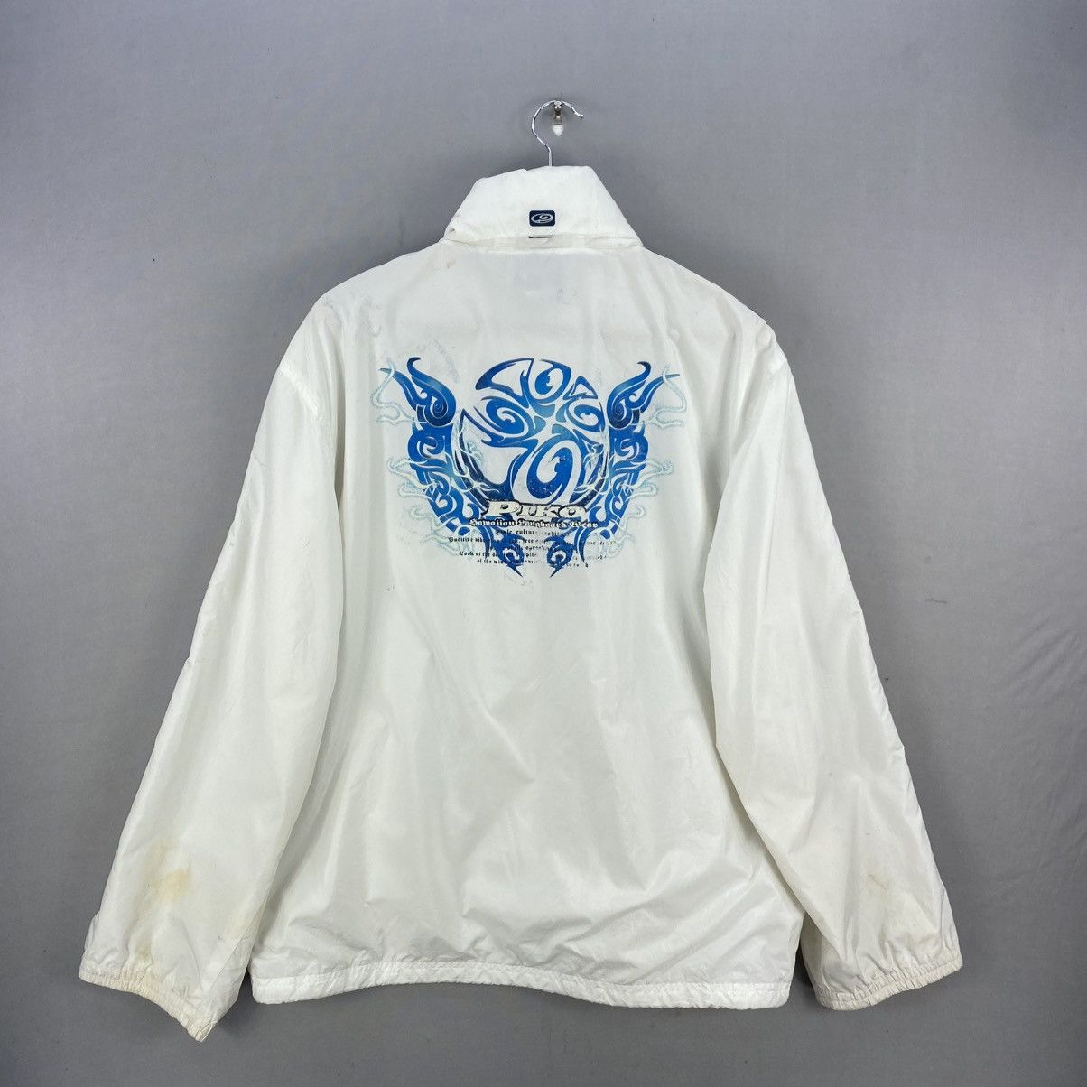 Japanese Brand Piko Hawaiian Zipper Up Light Jacket Size US L / EU 52-54 / 3 - 4 Thumbnail
