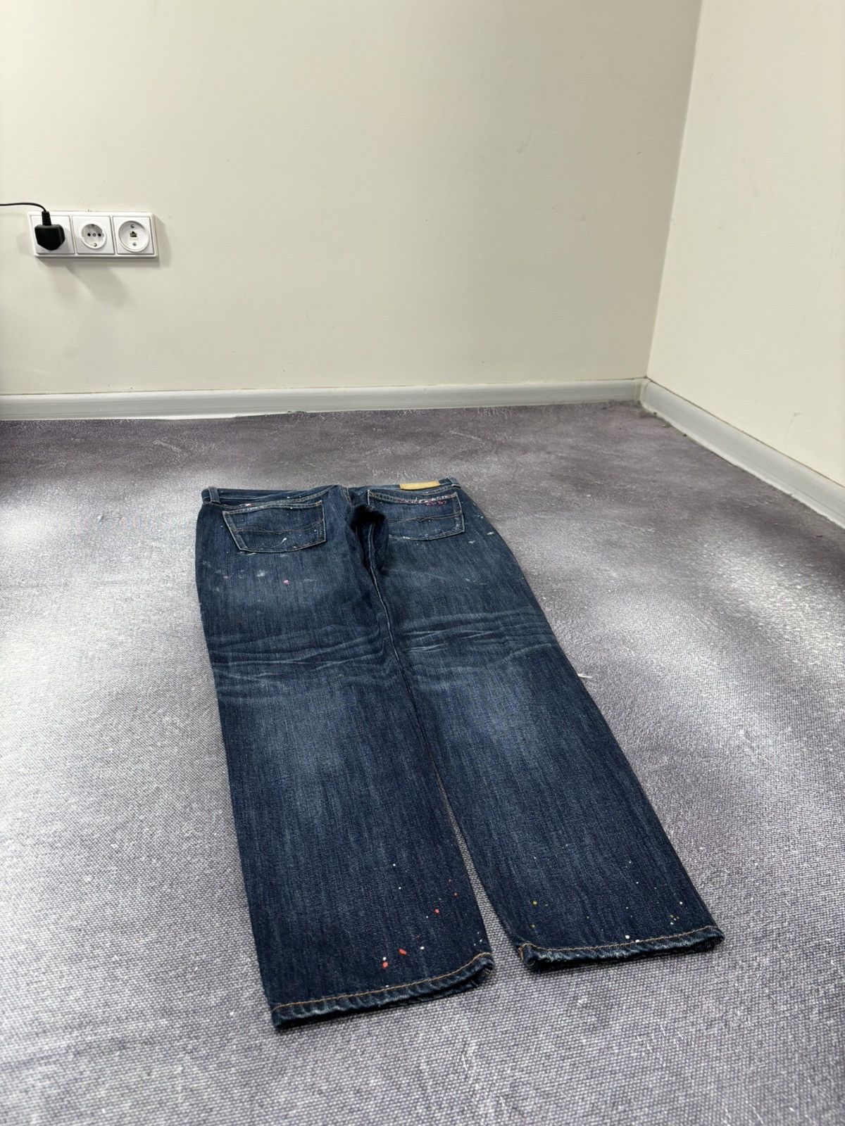 Polo Ralph Lauren Polo Ralph Lauren Astor Slim Boyfriend Painted Denim Jeans Size US 28 / EU 44 - 14 Thumbnail